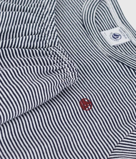 Children’s Short Pyjamas | Smoking Blue / Marshmallow White