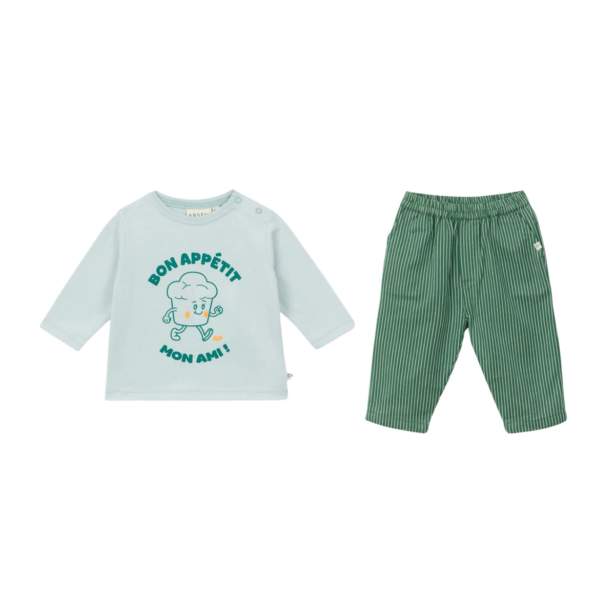 Bon Appétit Baby Set | Ice Vert