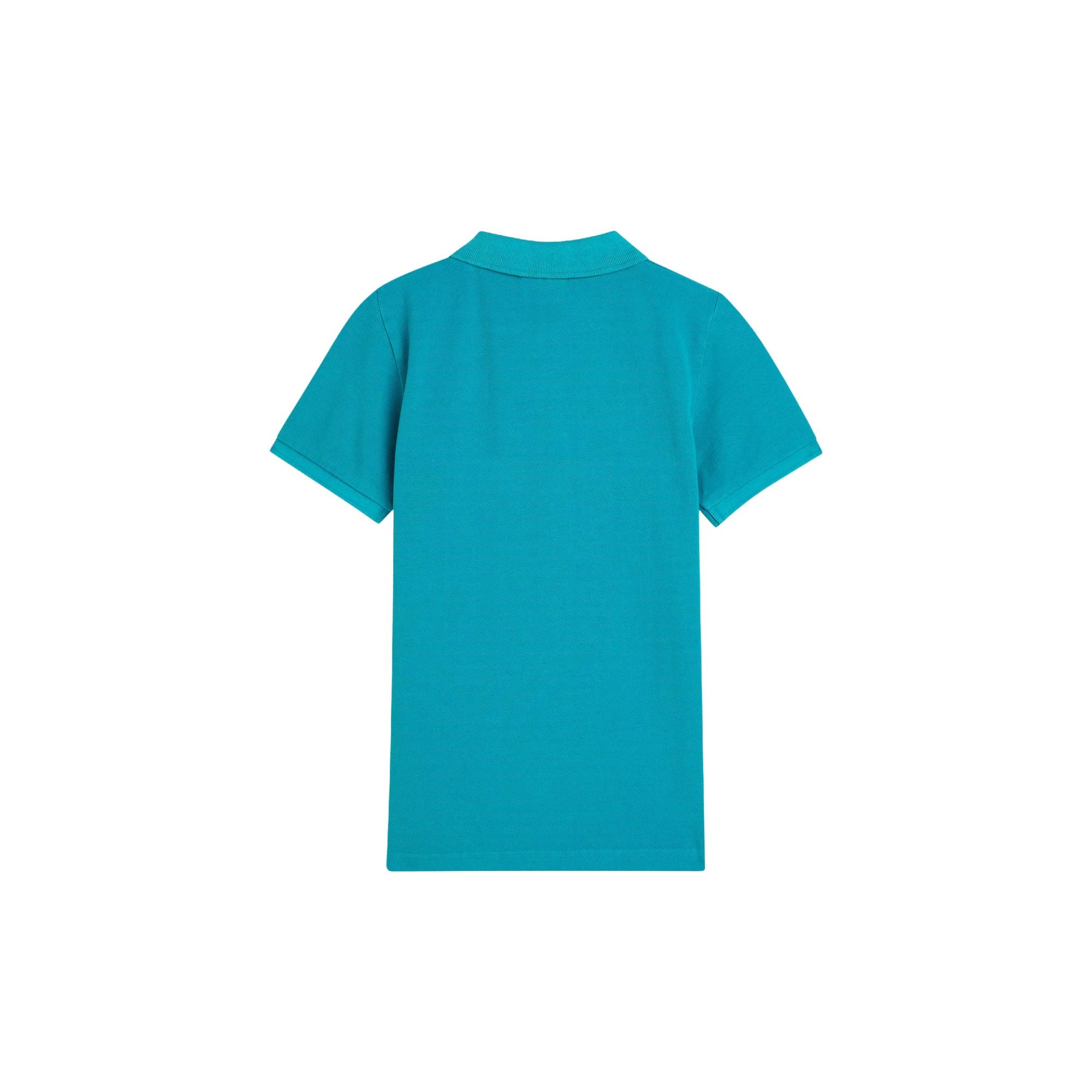 Polo T-Shirt Embroidery | Tahitian Teal