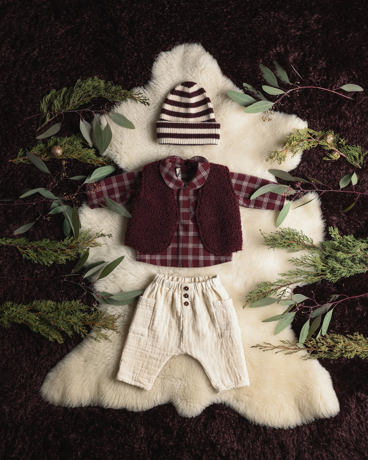 Tazio 3-Piece Set | Melanzana Check