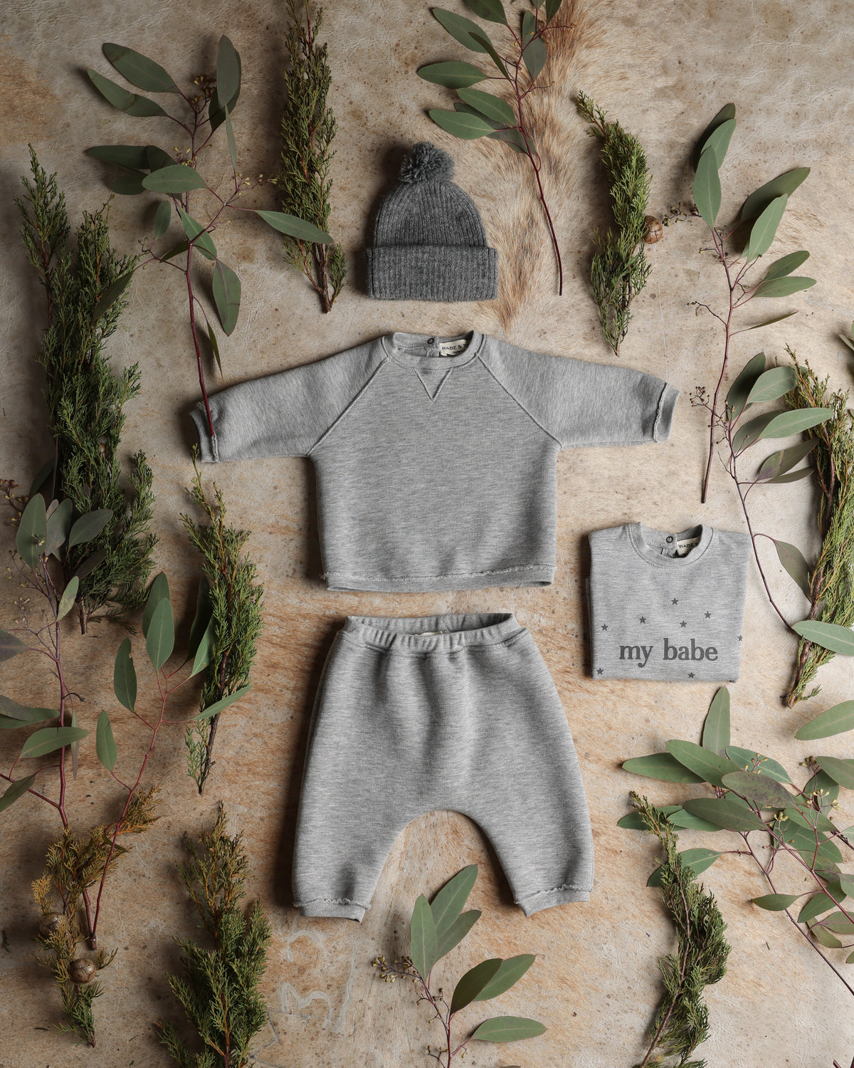 Mountain Beanie | Grey Melange