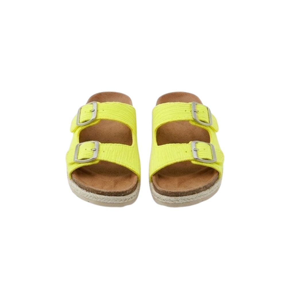 Bio Sandals with Buckles | Yellow