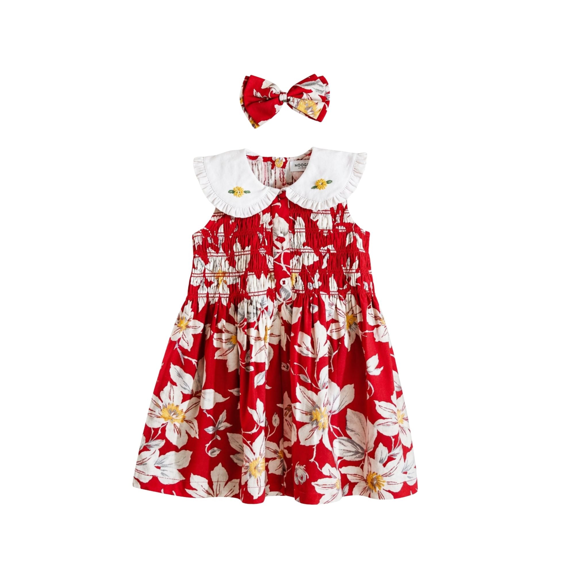Dress with Hair Clip | Gaughin