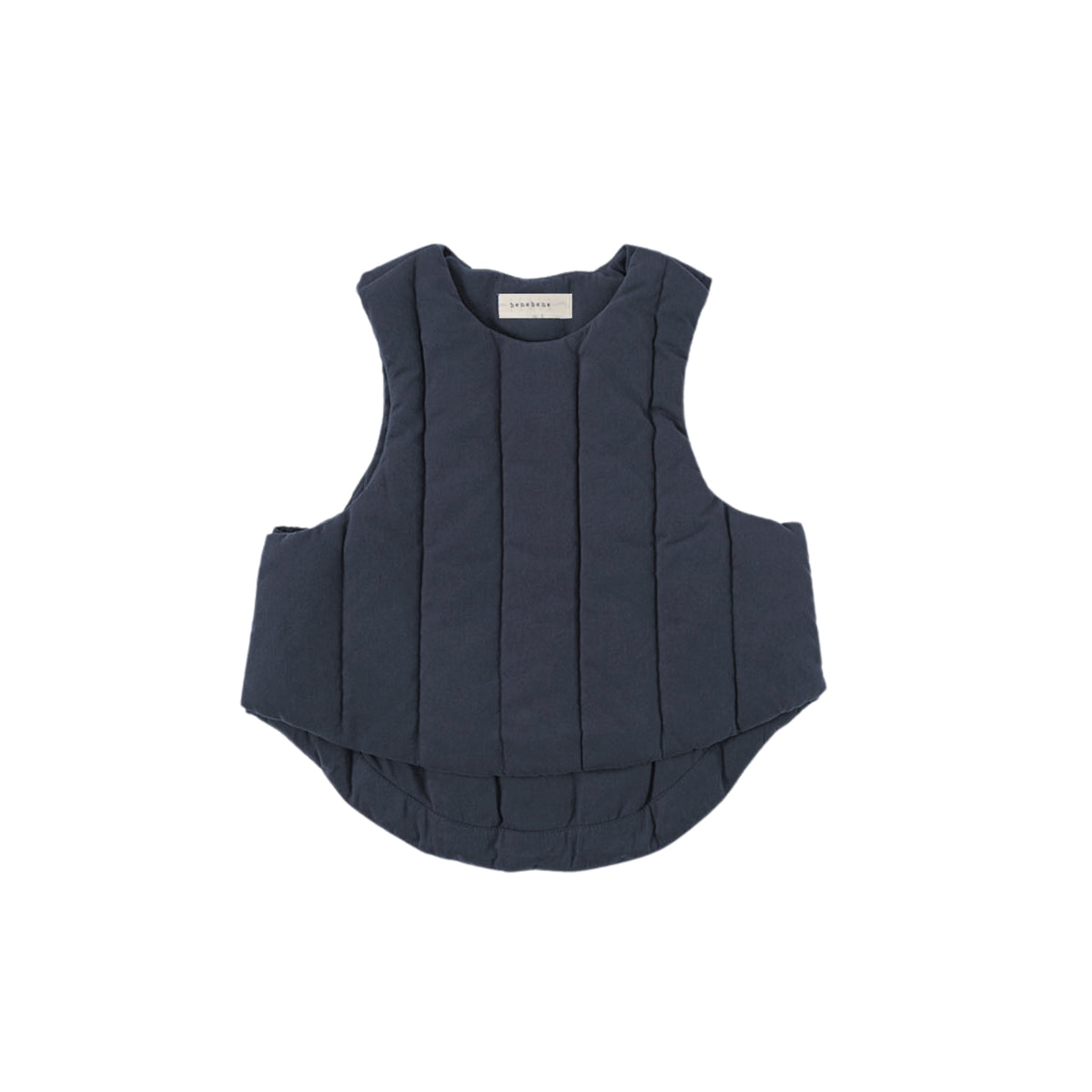 Duck Down Warm Bib | Navy