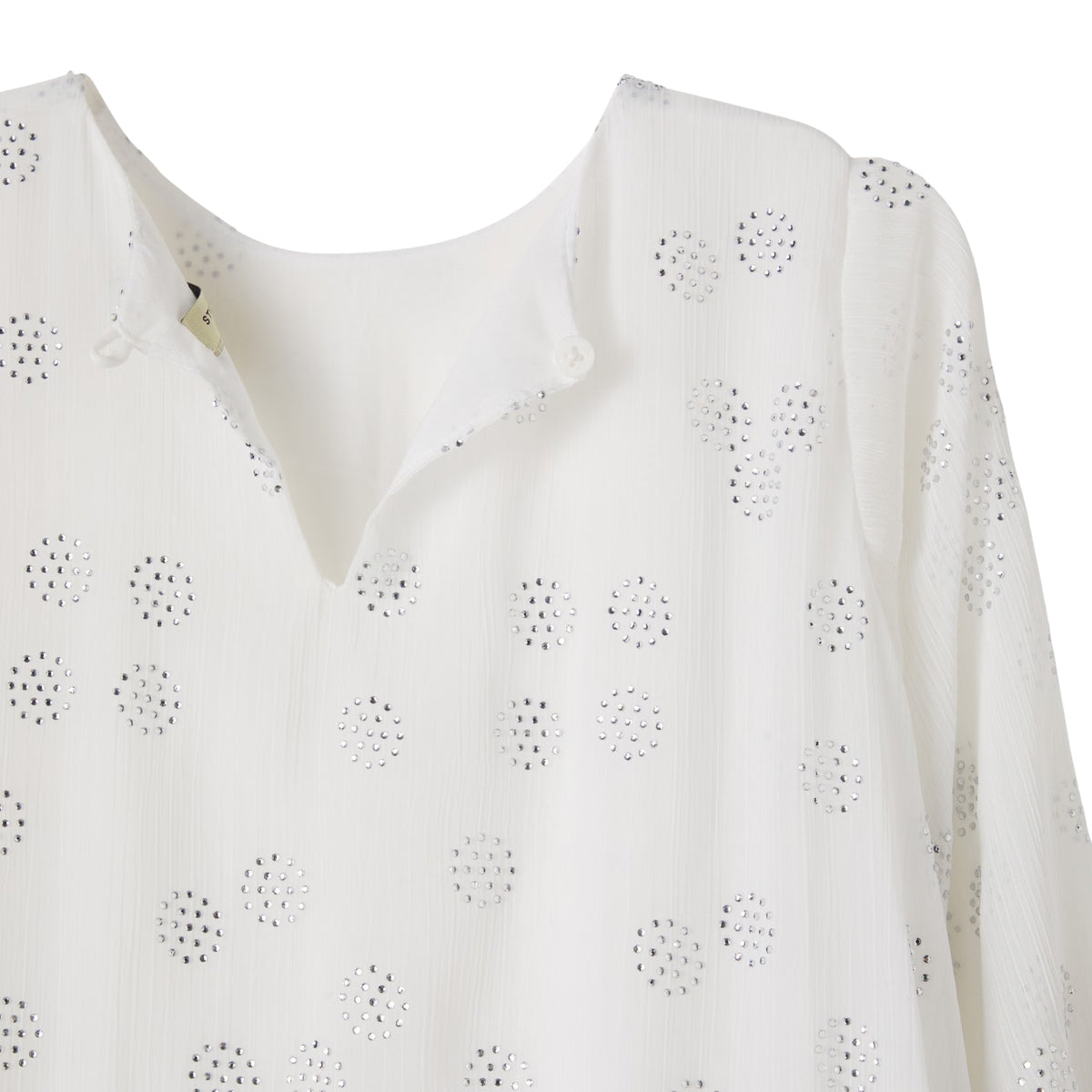 Embellished Dress | Off White