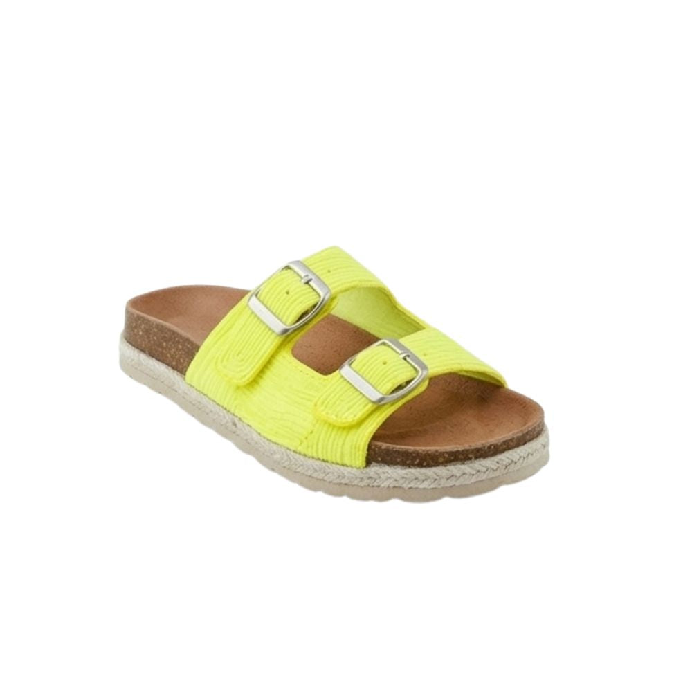 Bio Sandals with Buckles | Yellow