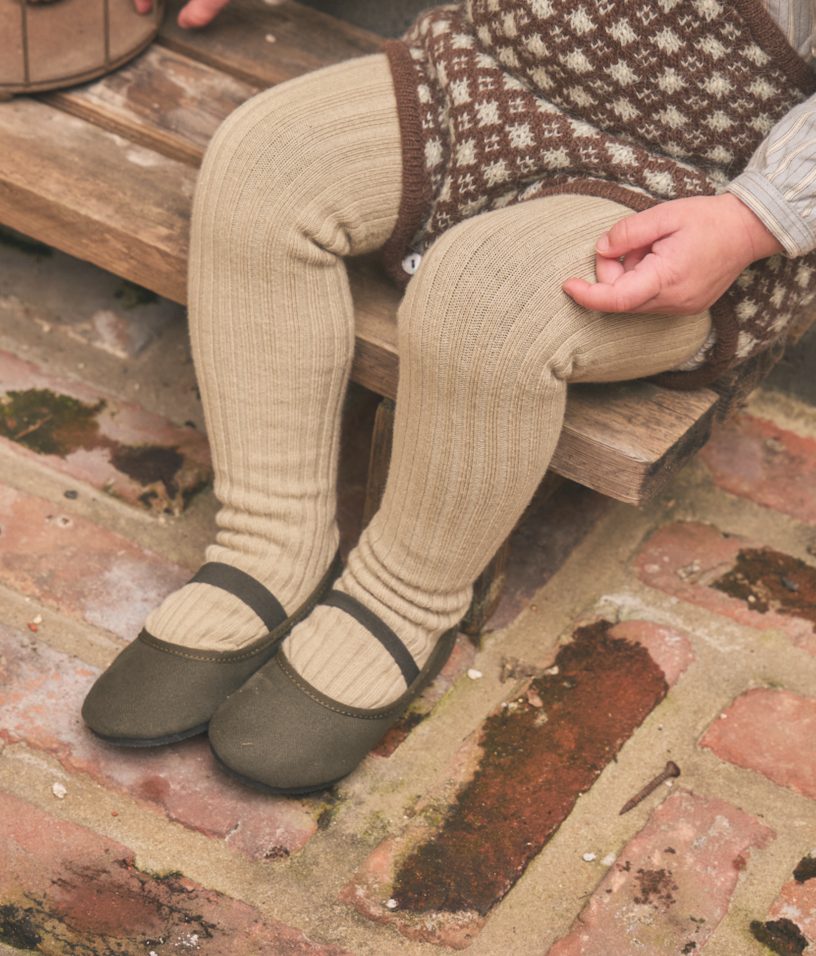 Benebene Mary Jane | Dark Khaki