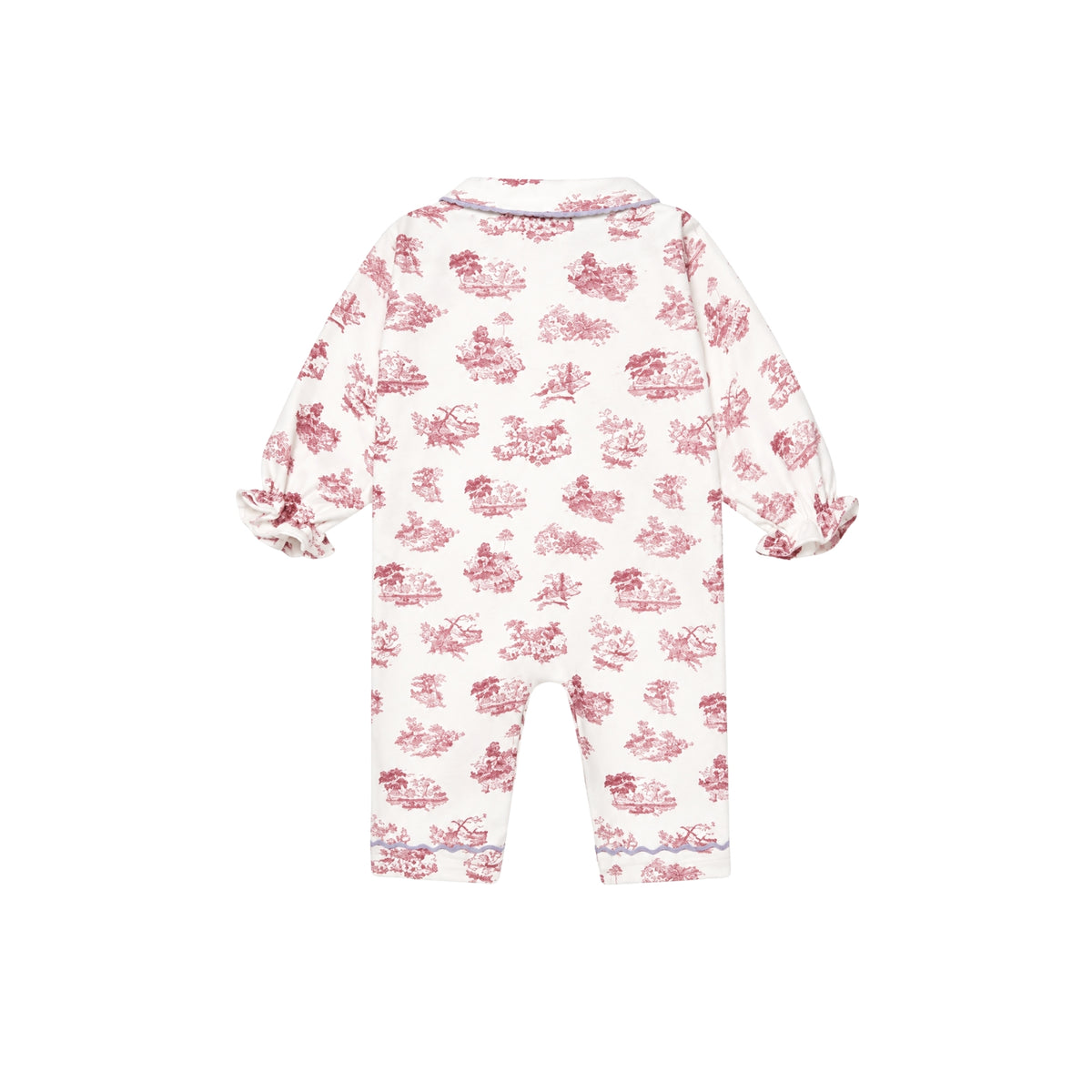 Maria Baby Pyjamas | Red Toile