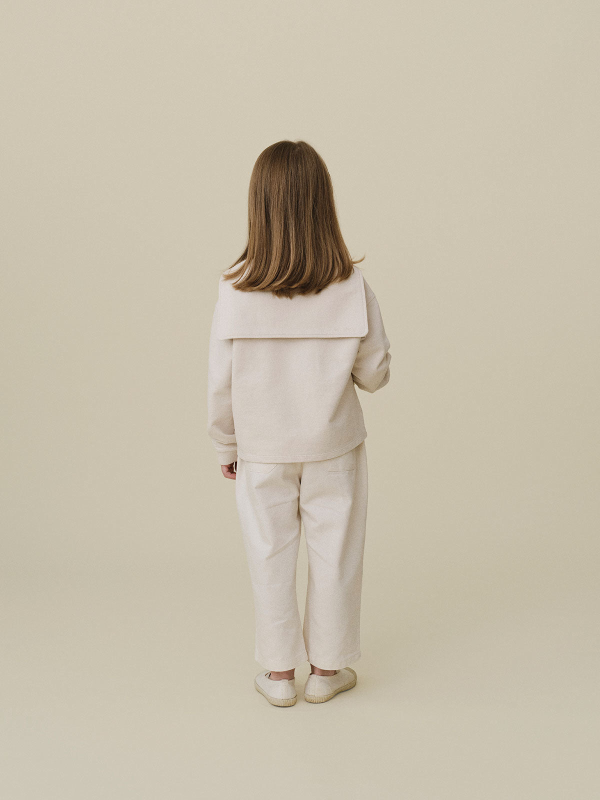 Marine Sailor Sweatshirt | Ecru