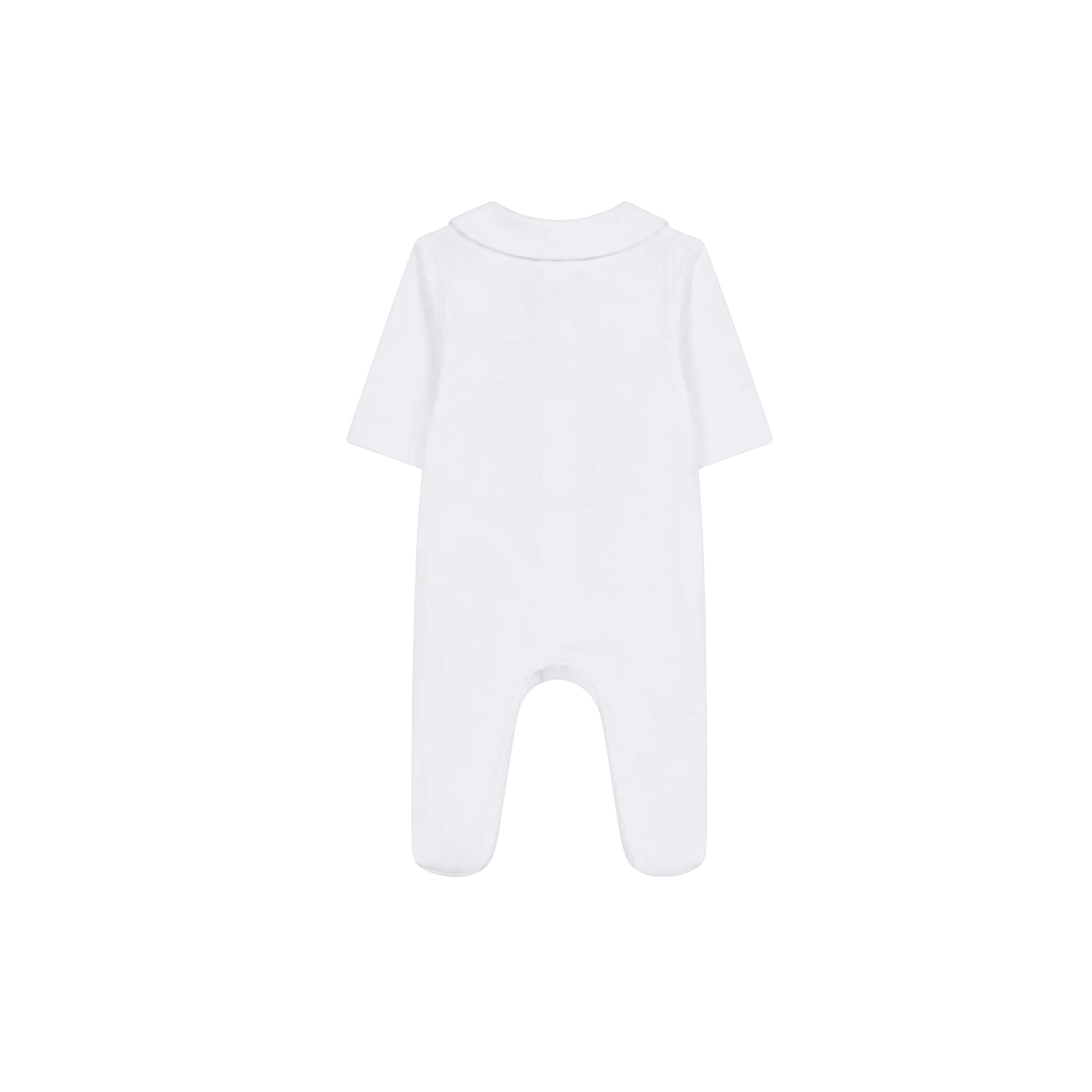 Pointed Collar Romper | Grey