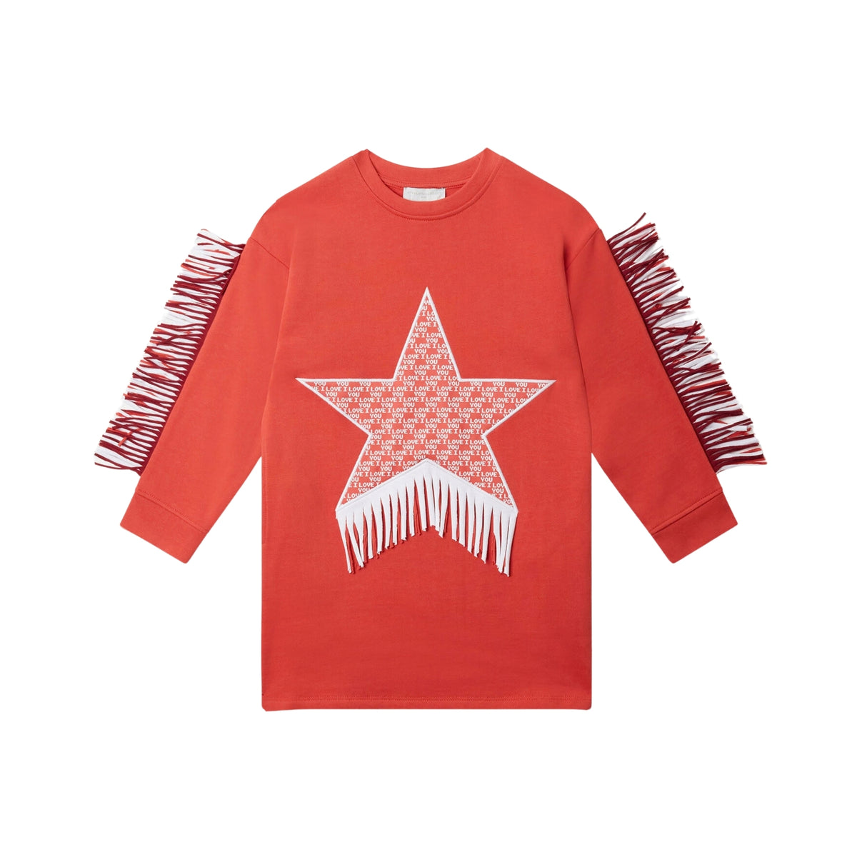 Star Jersey Dress | Red