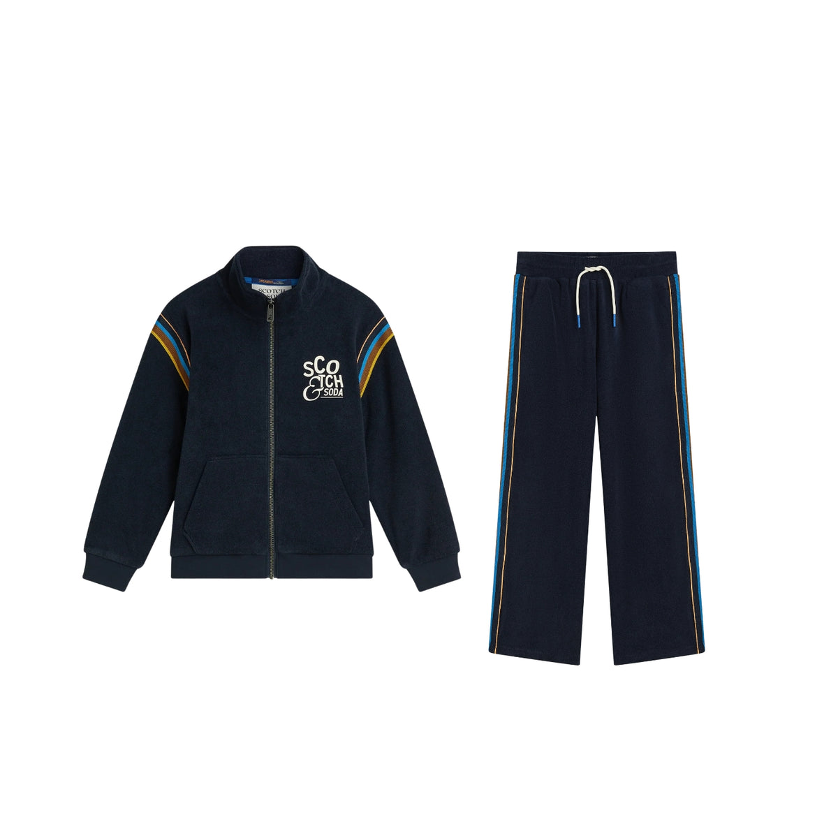 Towelling Tracksuit Set | Sky Captain