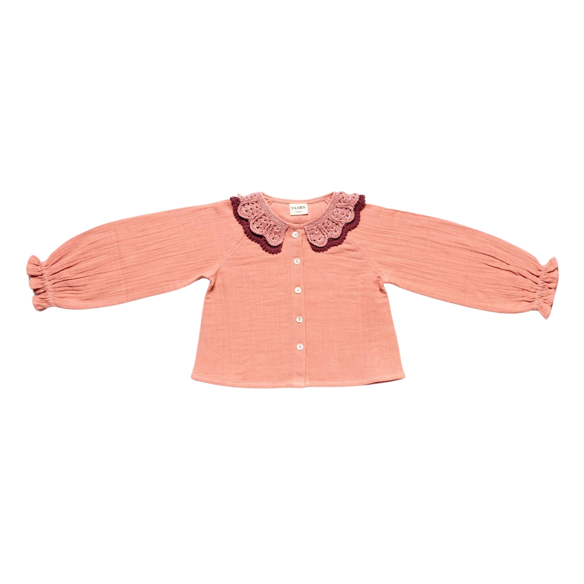 Leila Muslin Blouse | Antique Rose