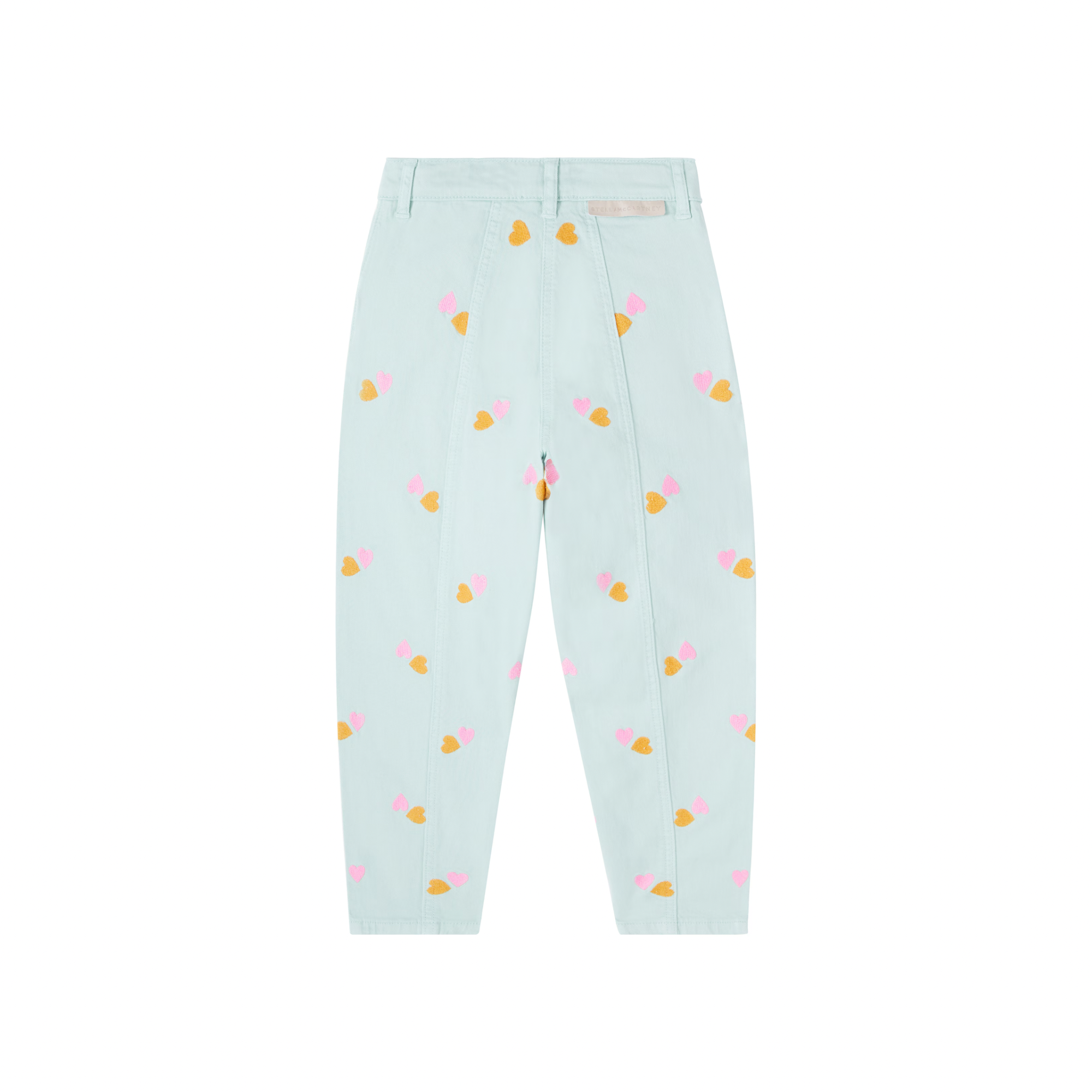 Embroidered Jeans | Green