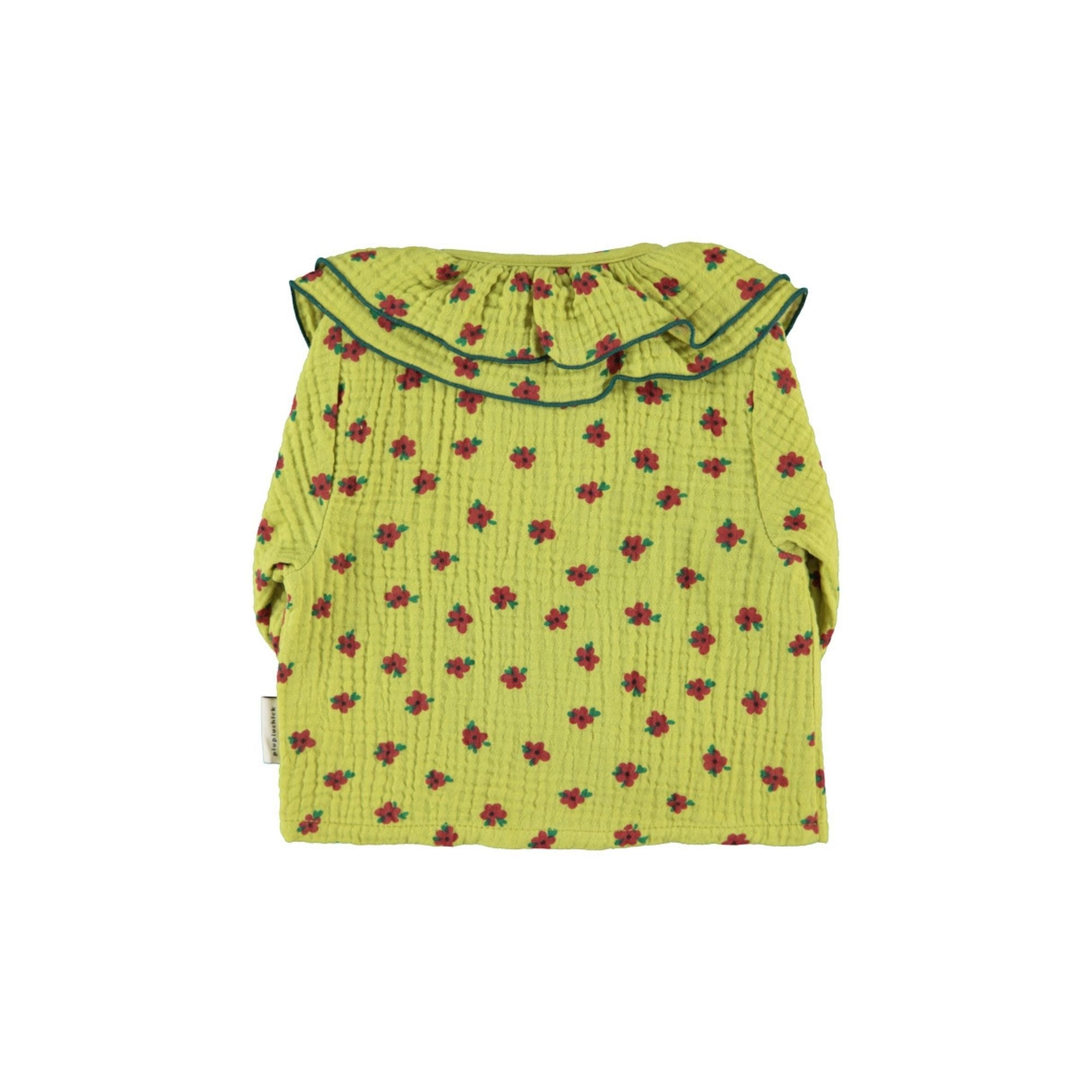 Baby Set | Pistachio Green with Flowers