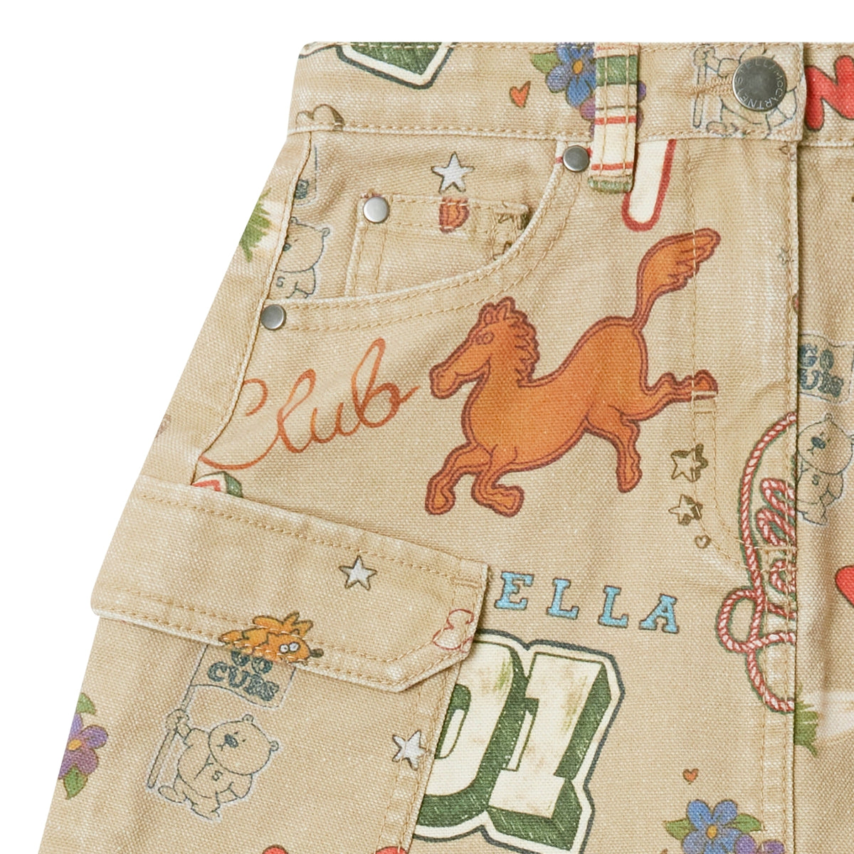 Canvas Collegiate Skirt