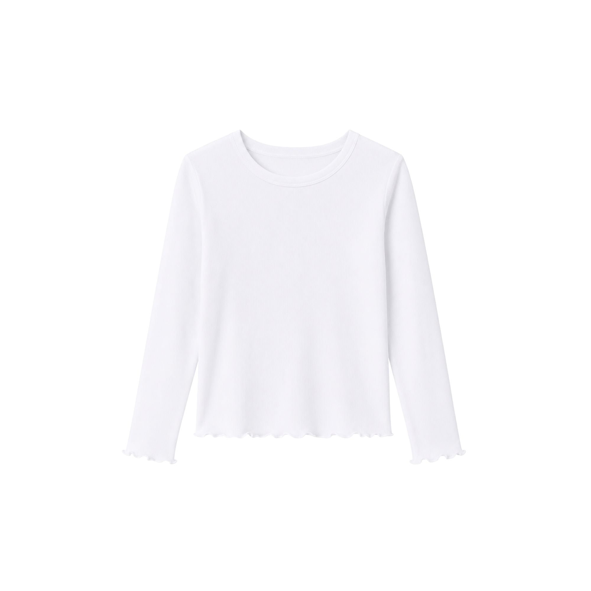 Lettuce Long Sleeve Tee | White