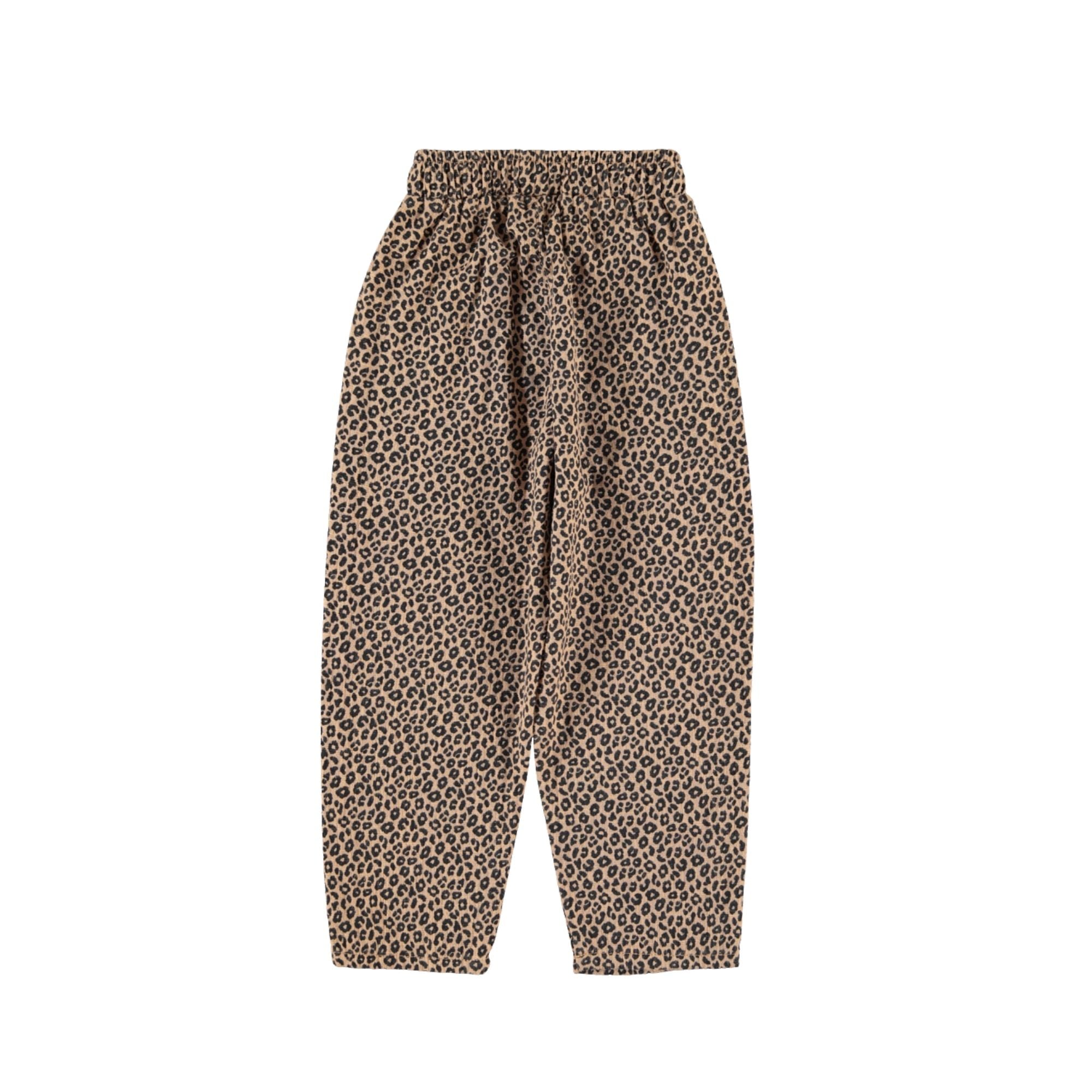 Unisex Trousers | Brown with Animal Print
