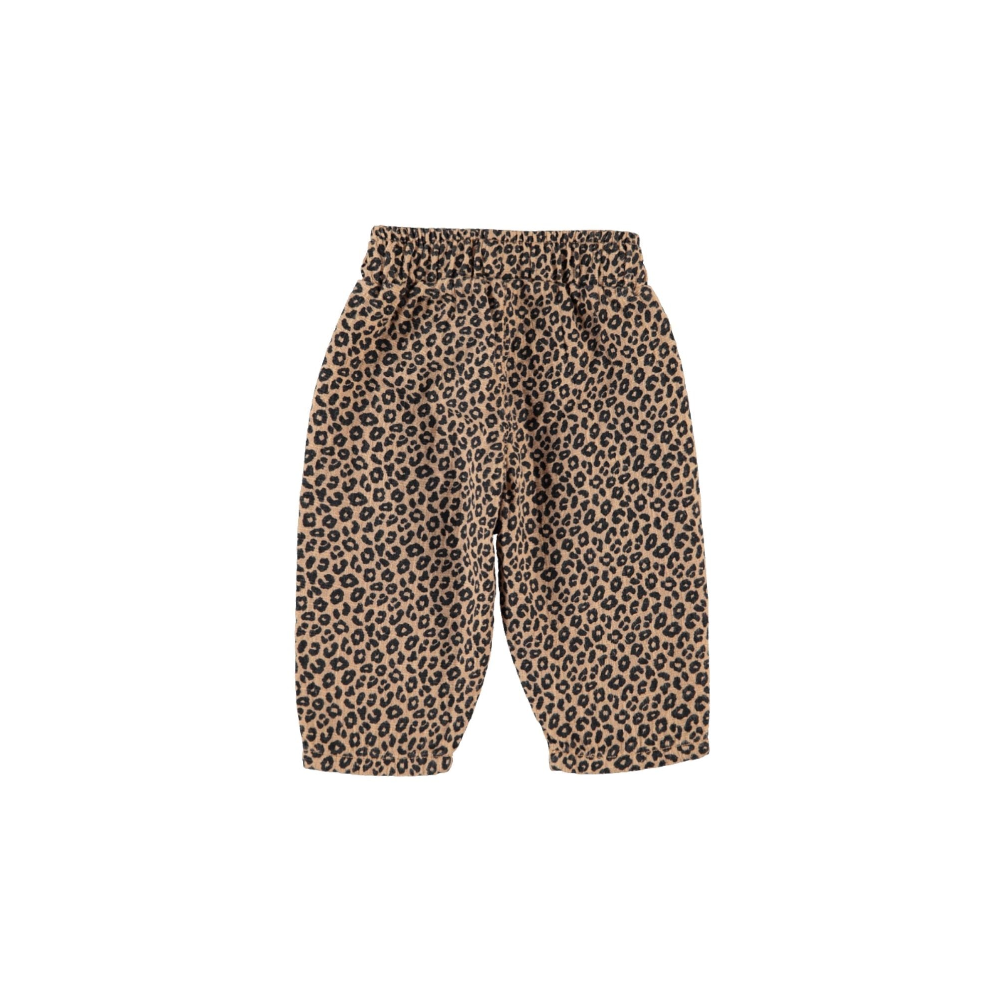 Unisex Trousers | Brown with Animal Print