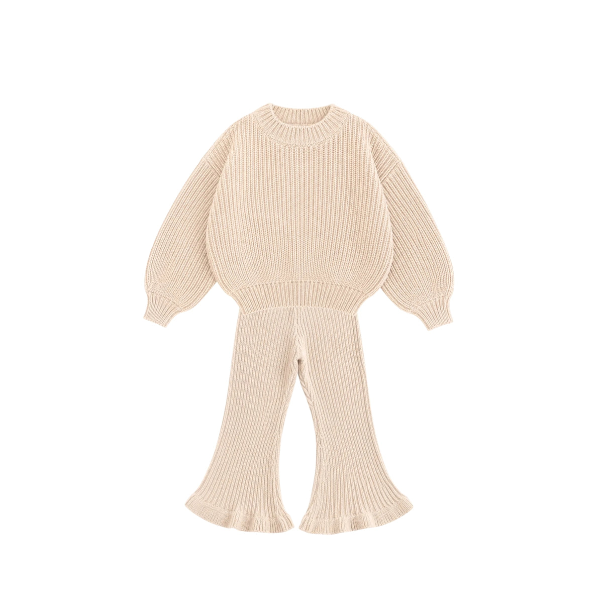 Millie Knit Set | Oat Milk