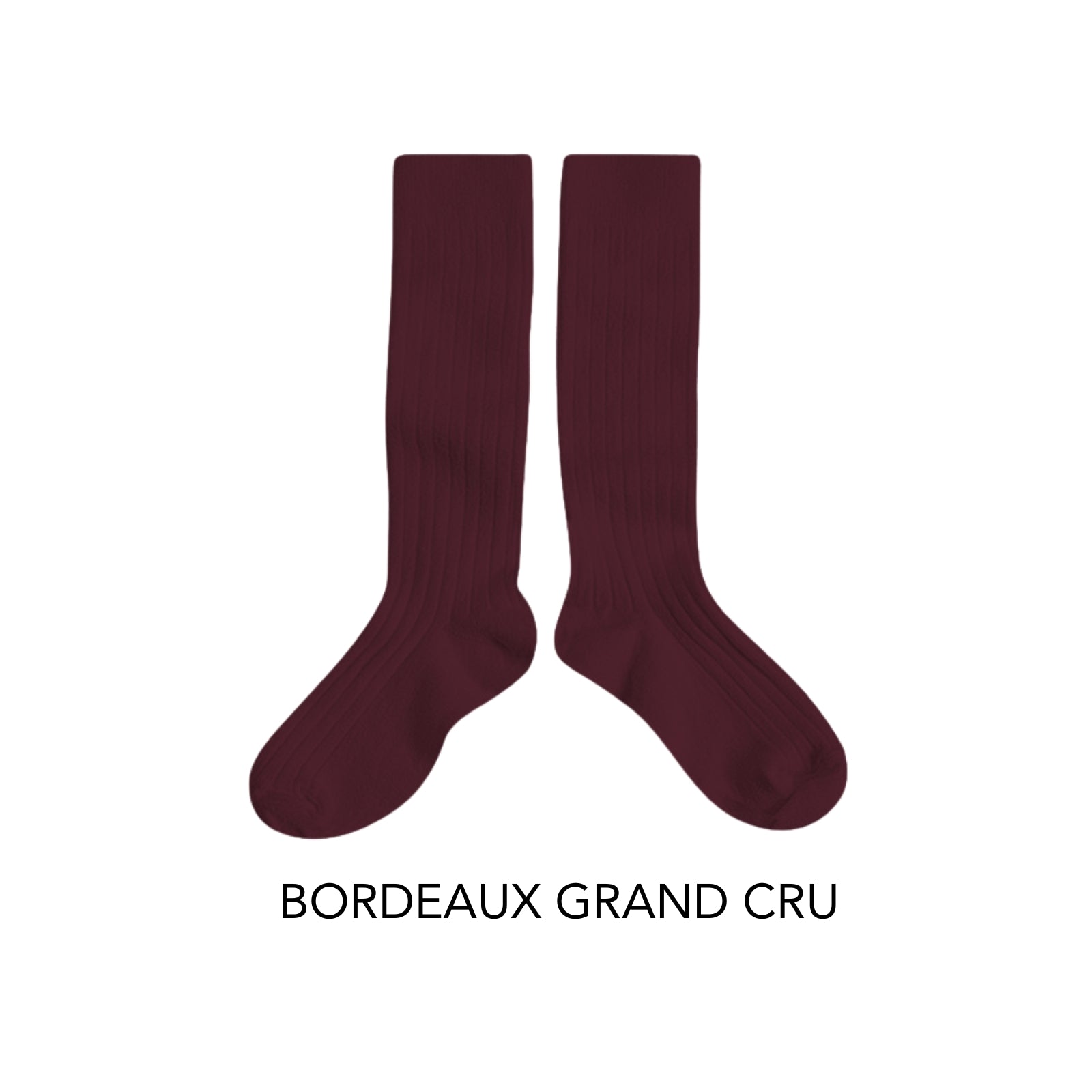 La Haute Ribbed Knee-High Socks | Core