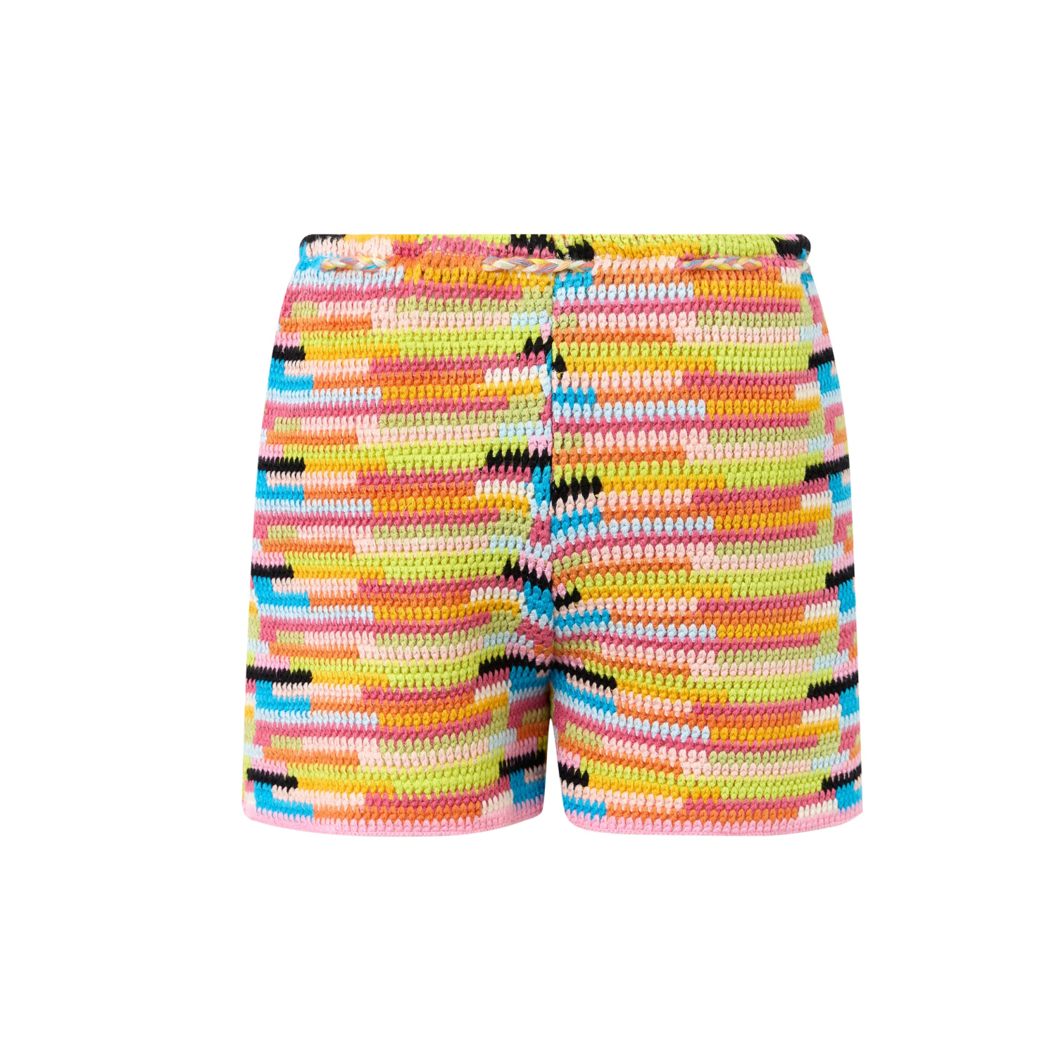 Alia Crochet Shorts | Multi