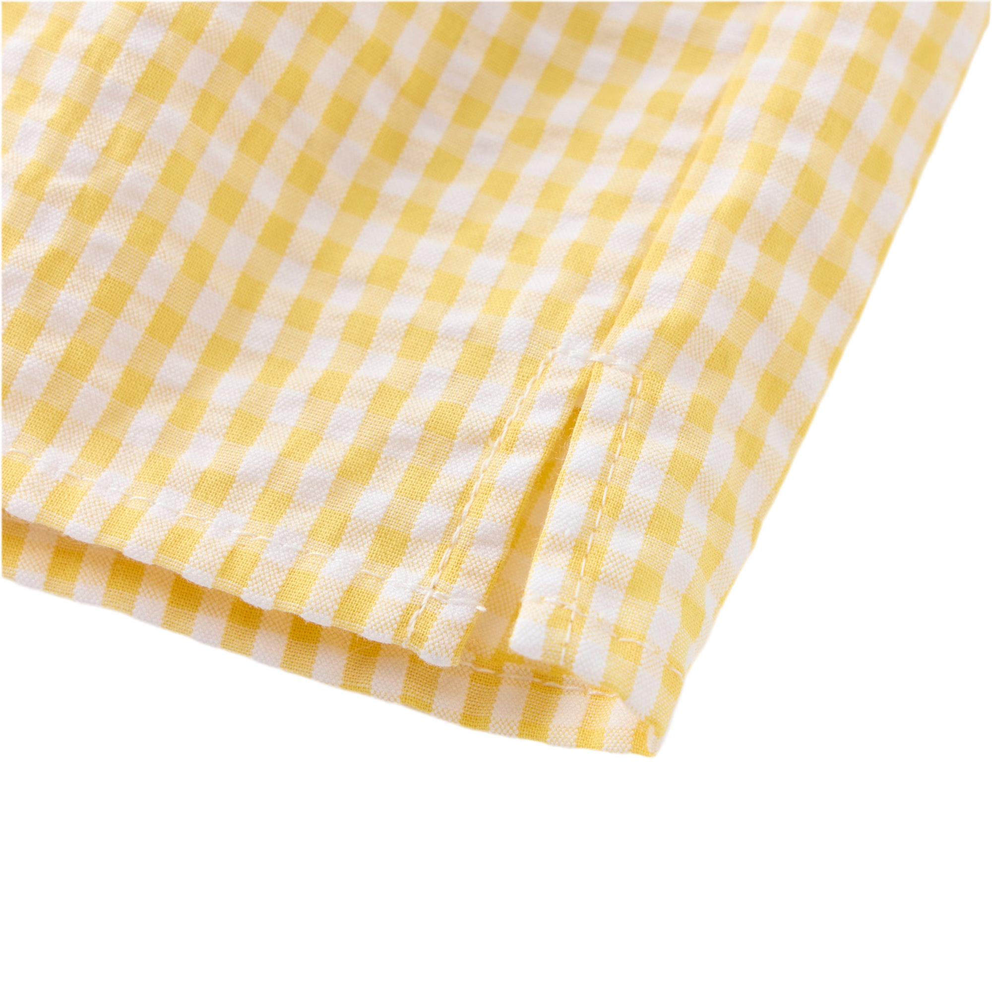 Elara Shorts | Yellow Gingham