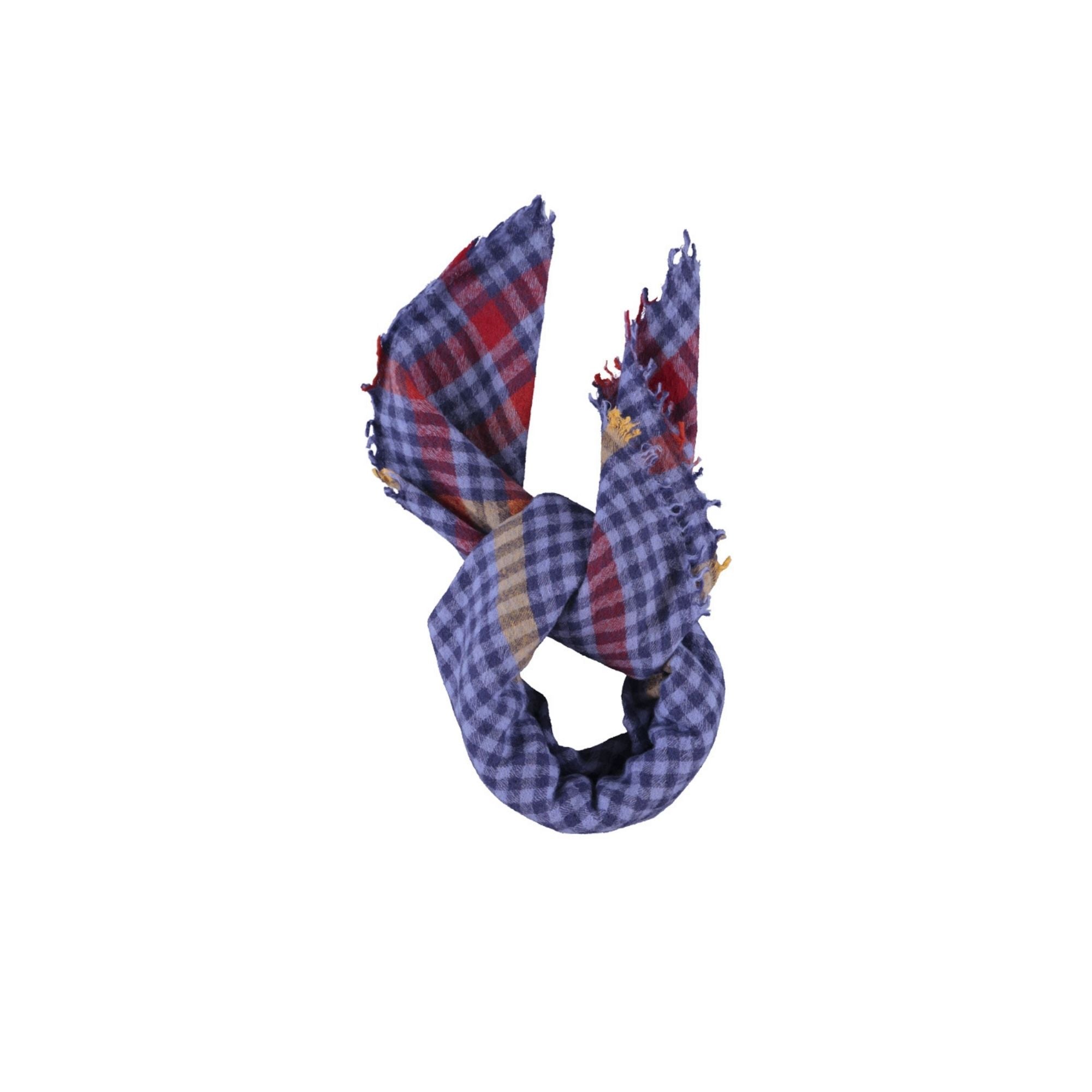 Scarf | Purple Checkered