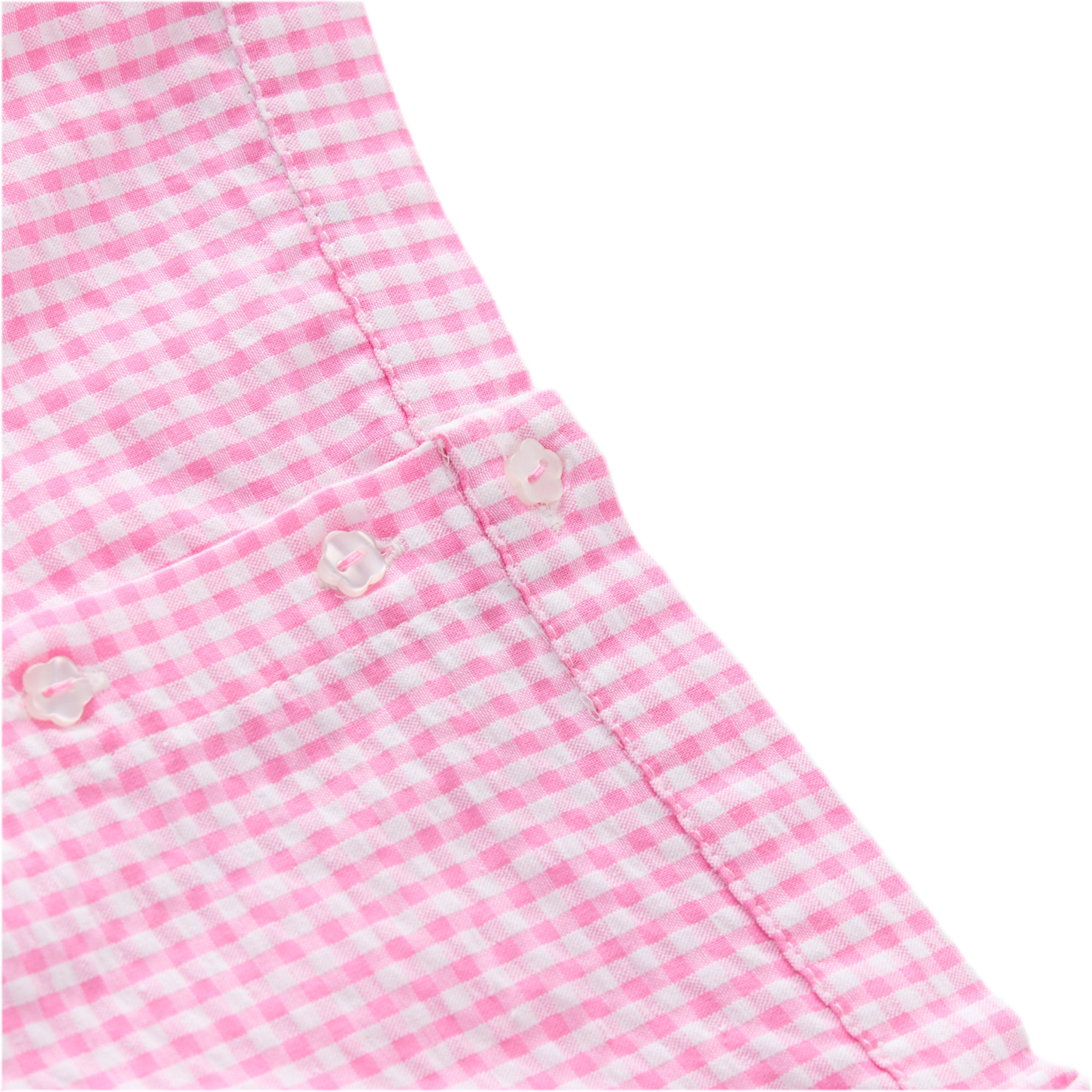 Elara Mini Skirt | Pink Gingham