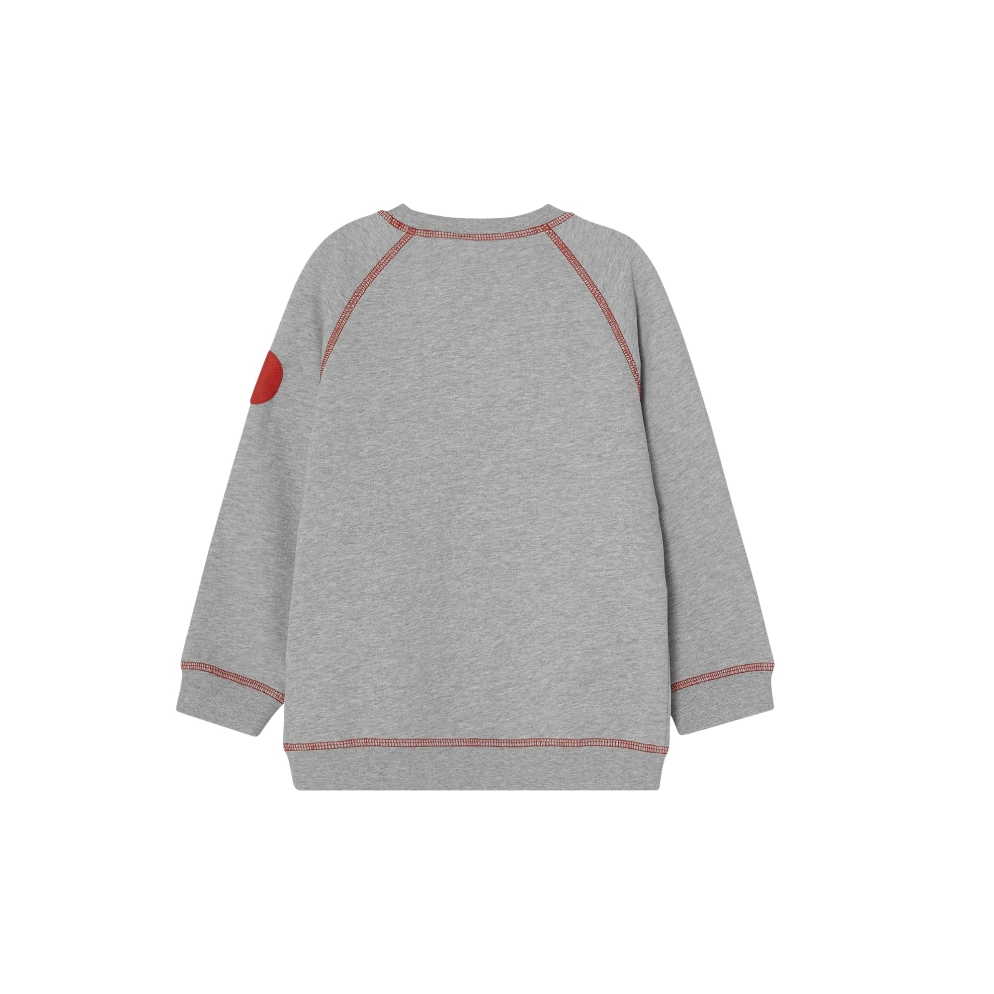 Grey Marl Cotton Sweatshirt