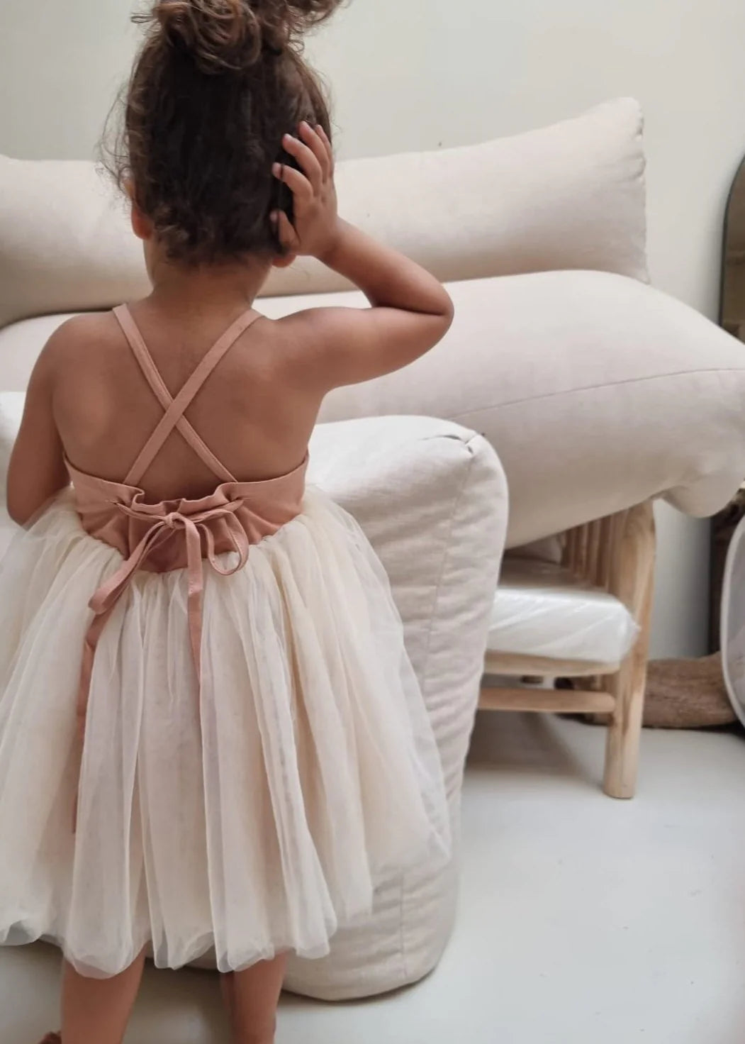 Rosie Dress | Nude