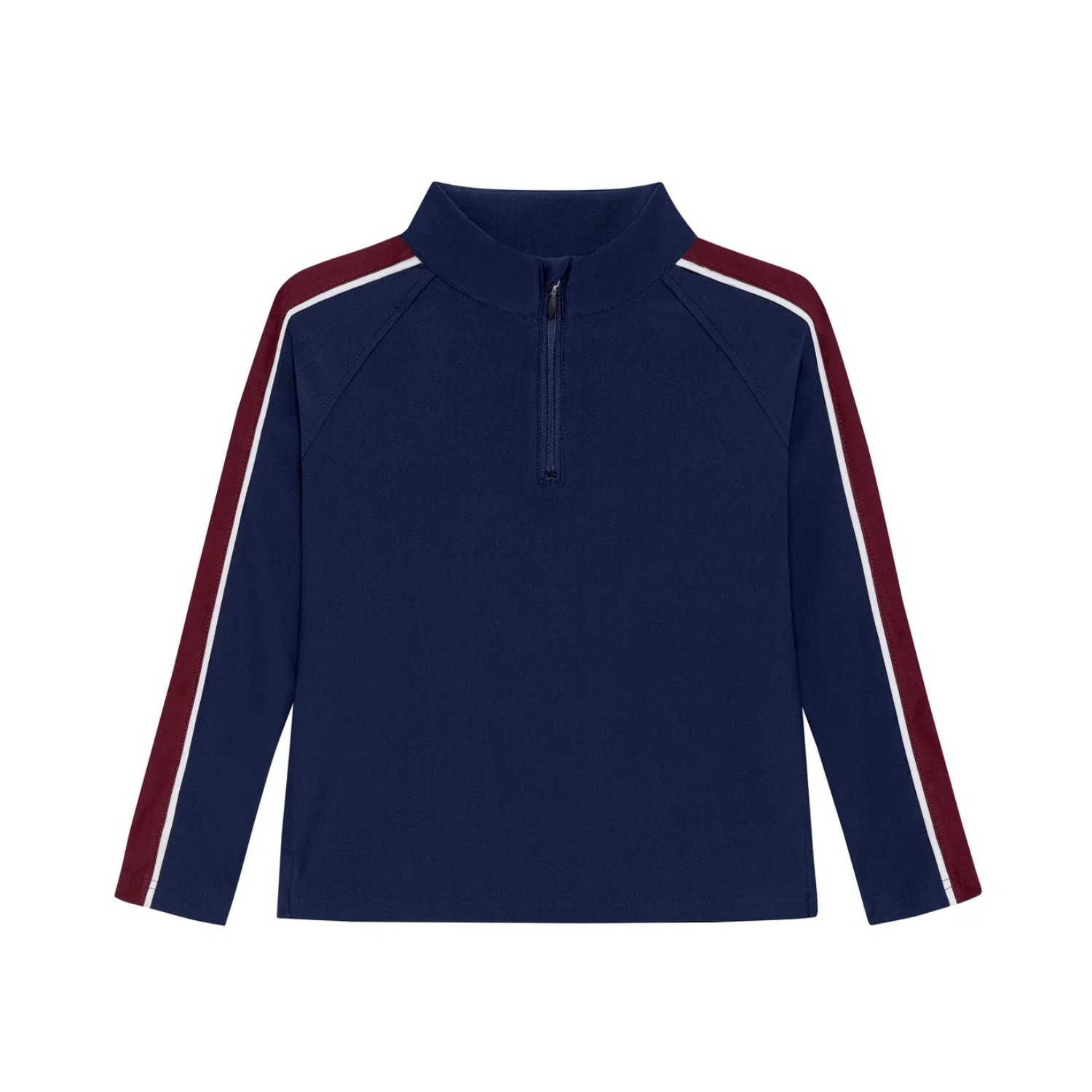 Sideline Half-Zip | Navy/Maroon
