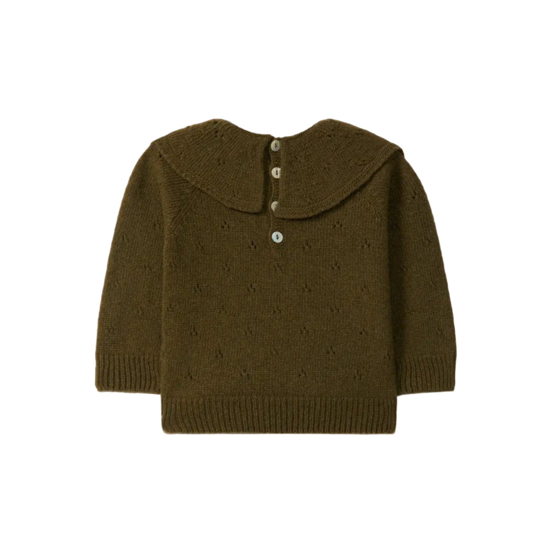 Sweater & Skirt Set | Dark Green