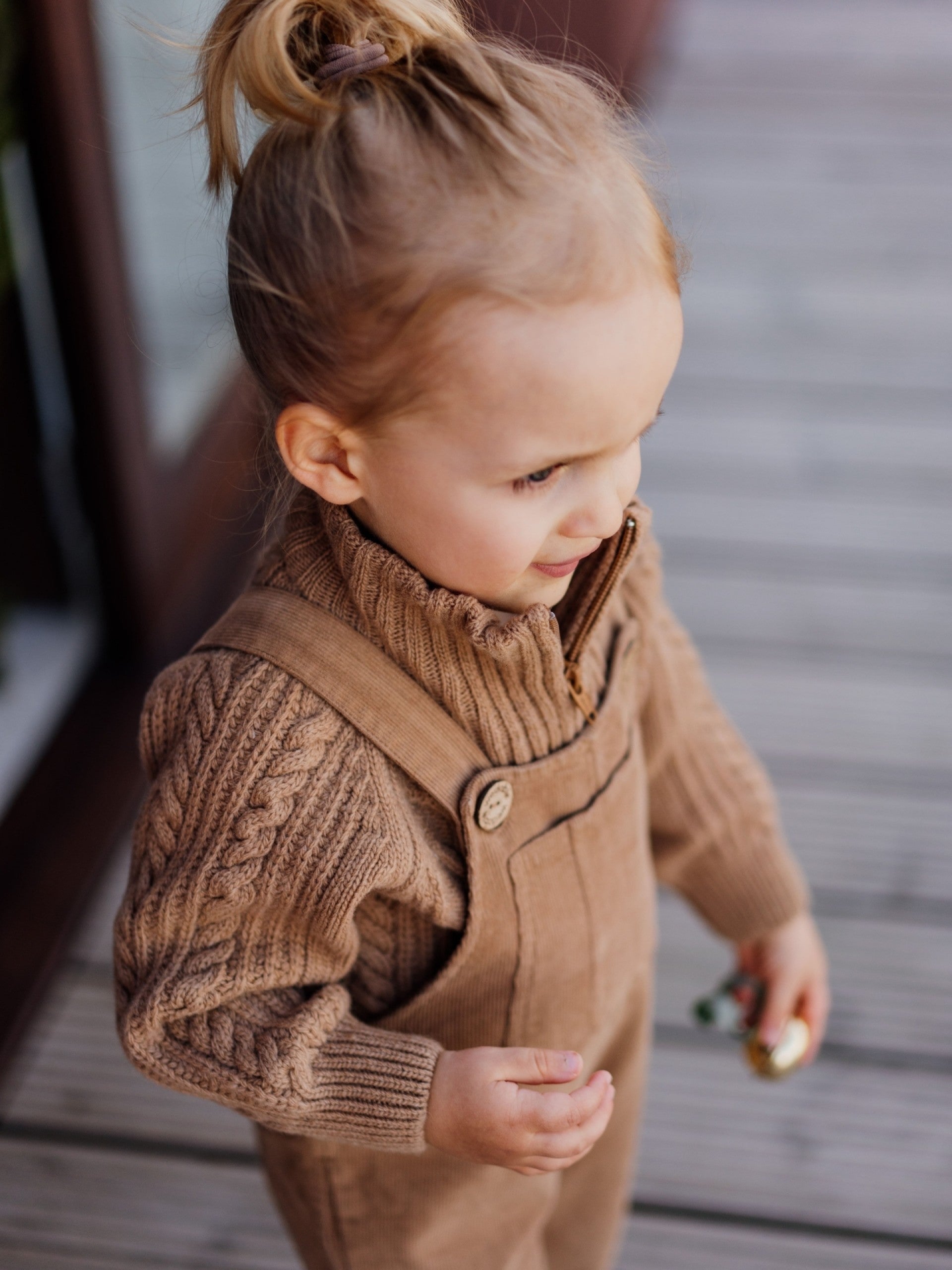 Knitted Sweater | Camel