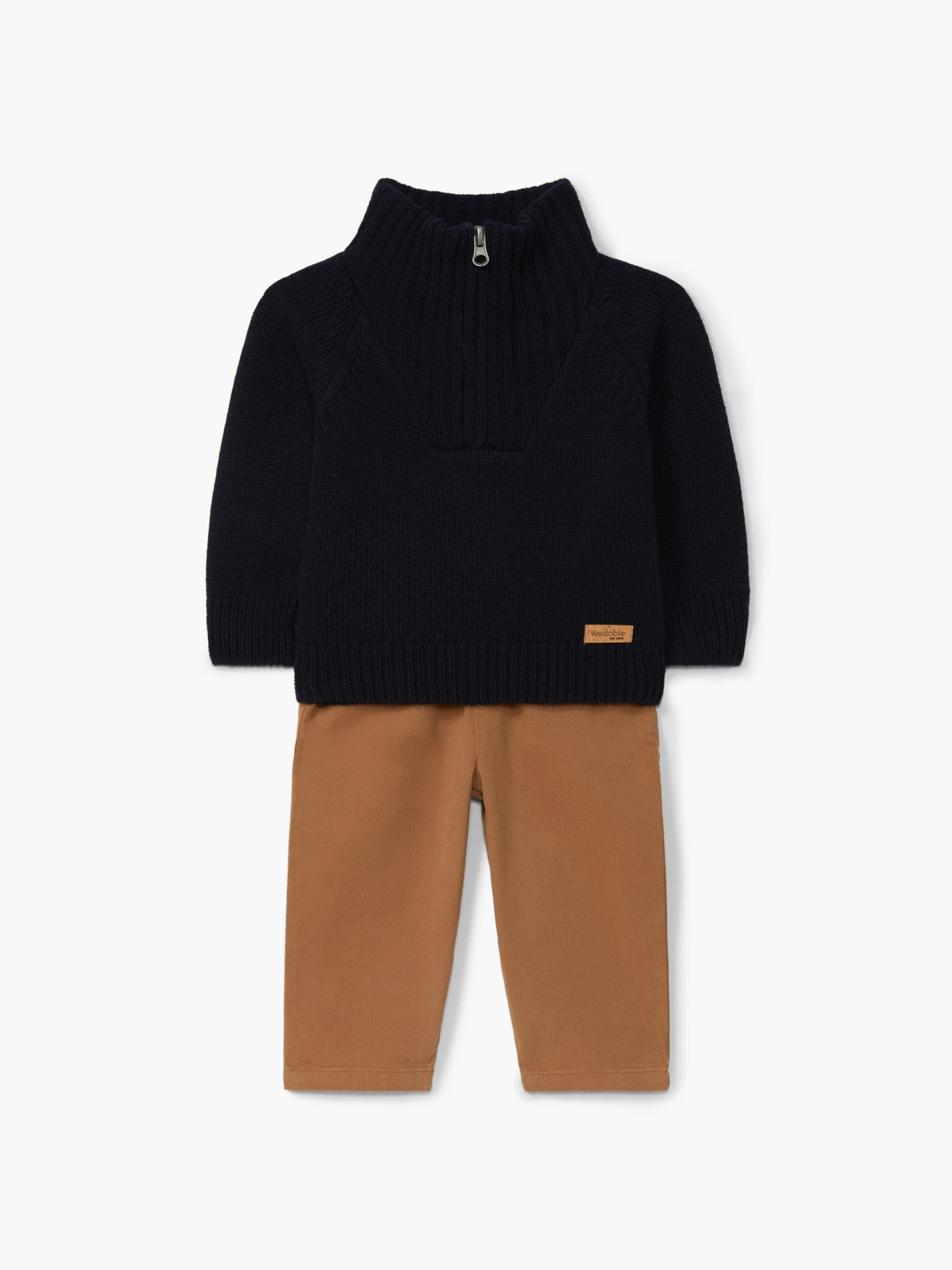 Twill Trousers | Camel