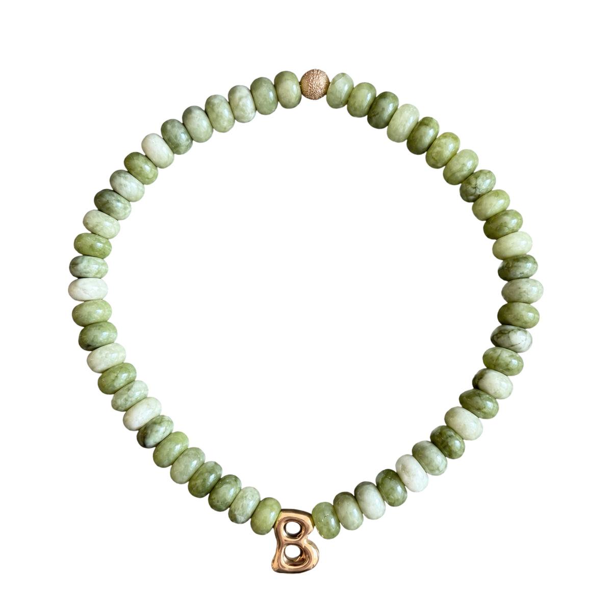 Initial Necklace | Green Tea