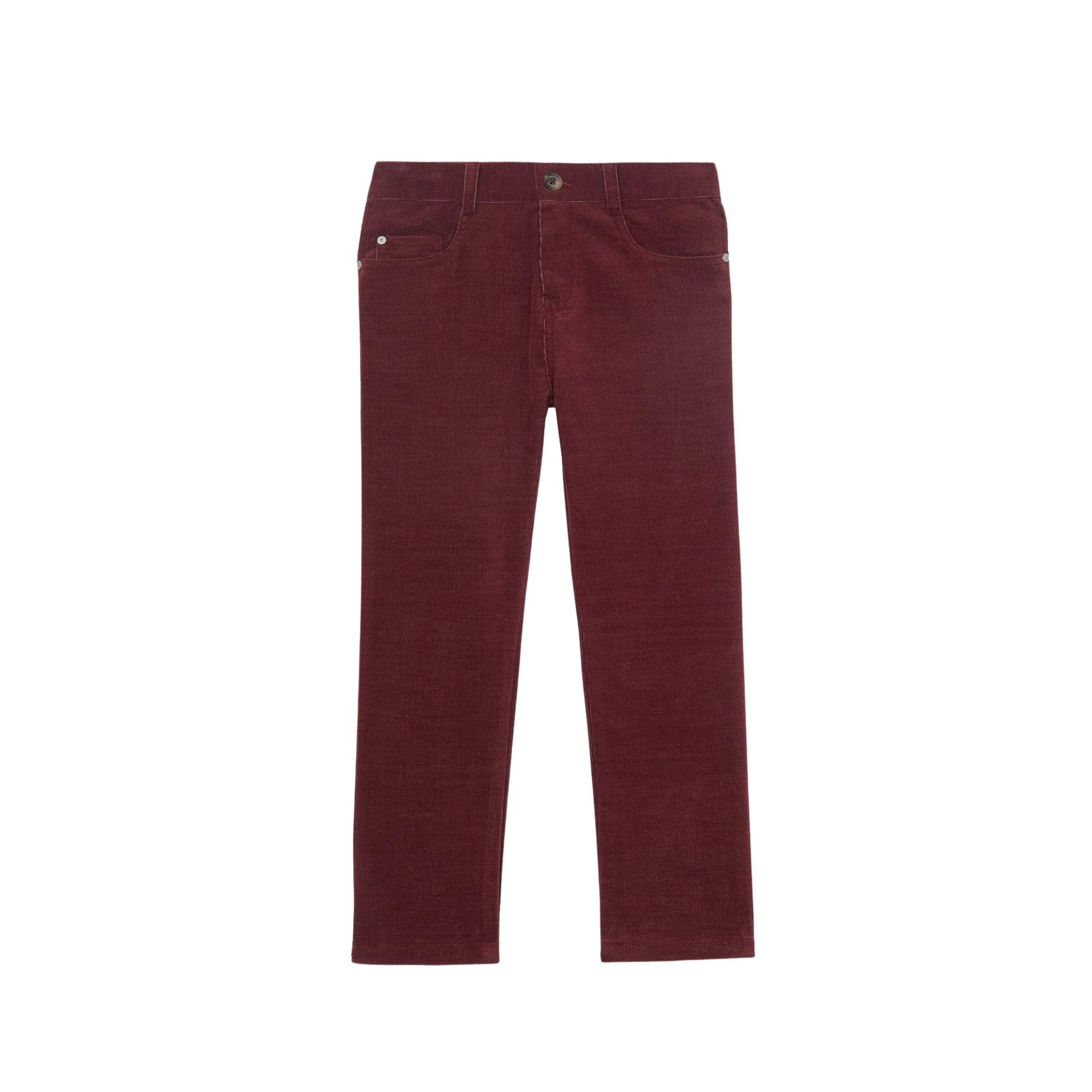 Tailored Trousers | Burgundy