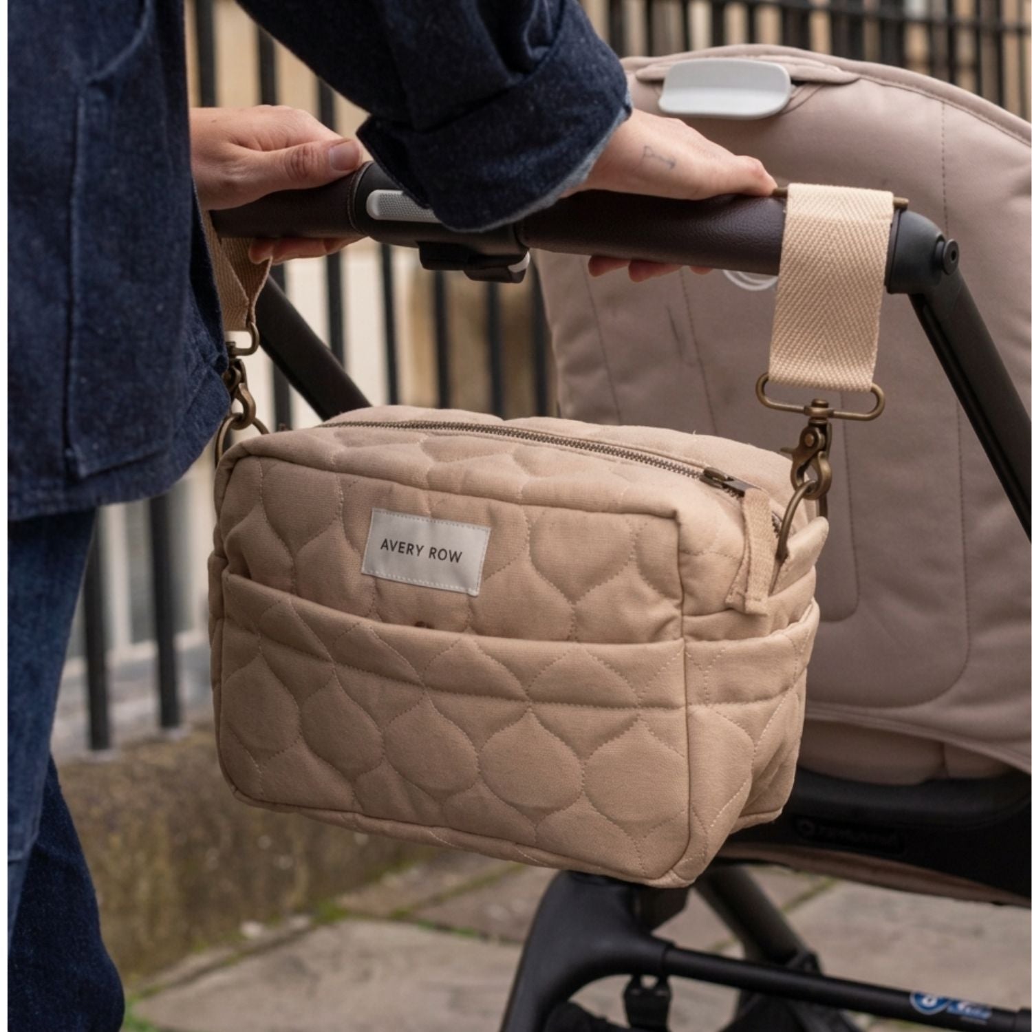 Pram Organiser Bag | Natural