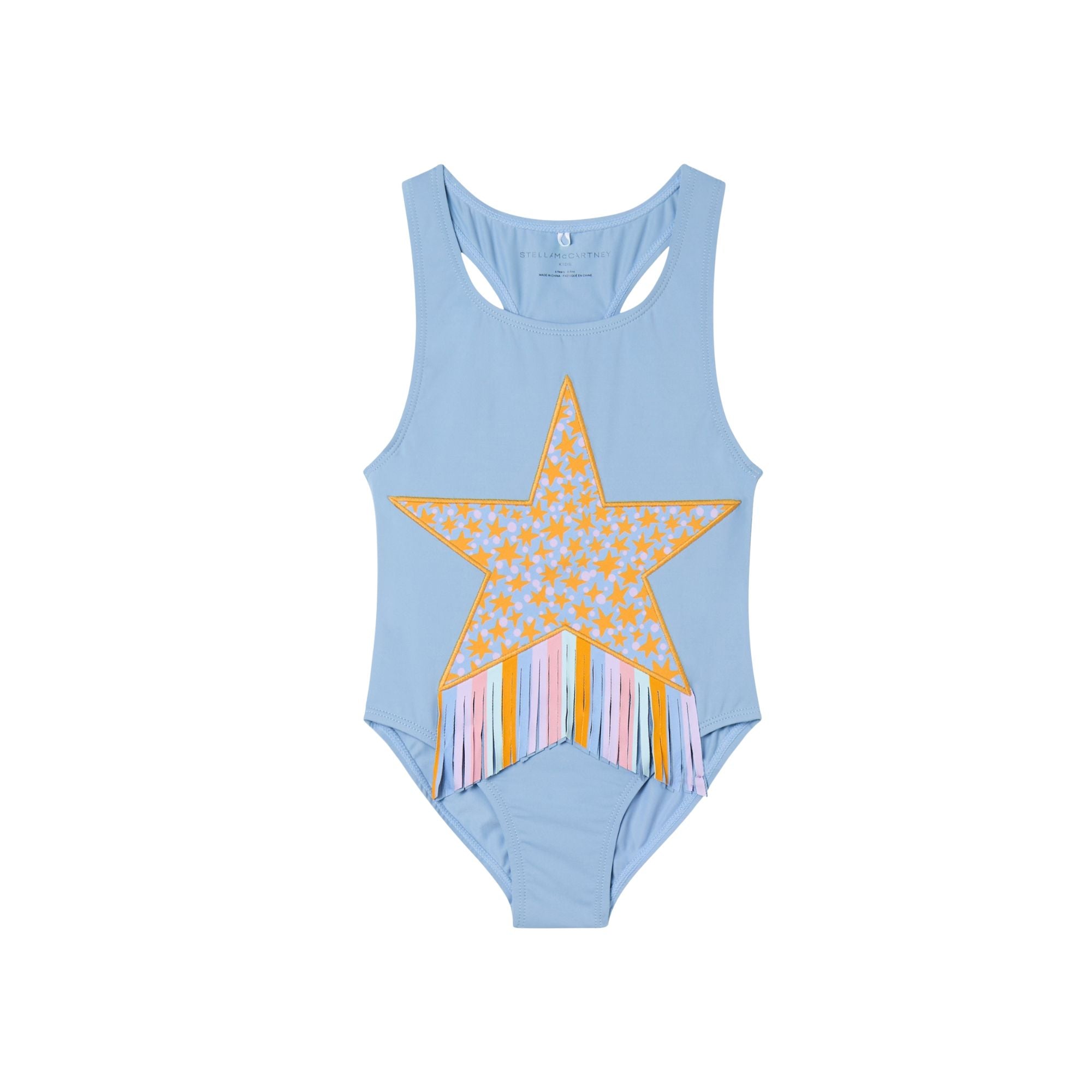 Star Fringe Swimsuit | Blue