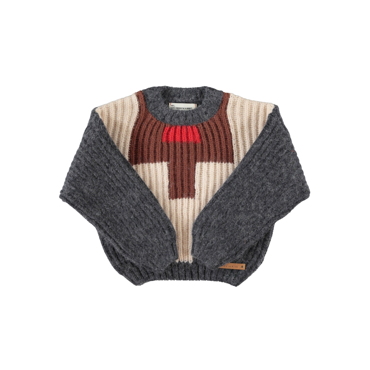 Knitted Sweater | Dark Grey