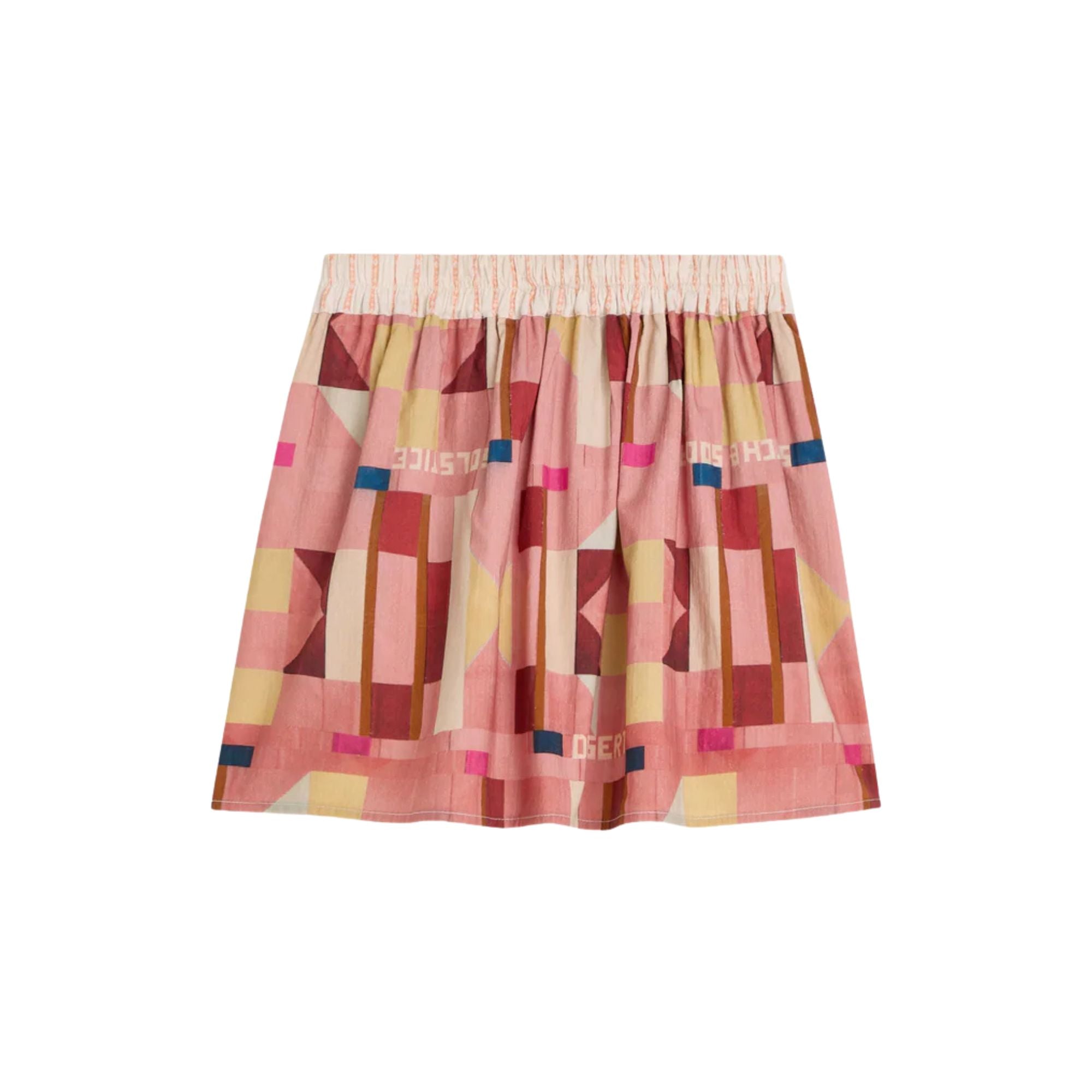Patchwork Gilet Skirt Set | Canyon Clay