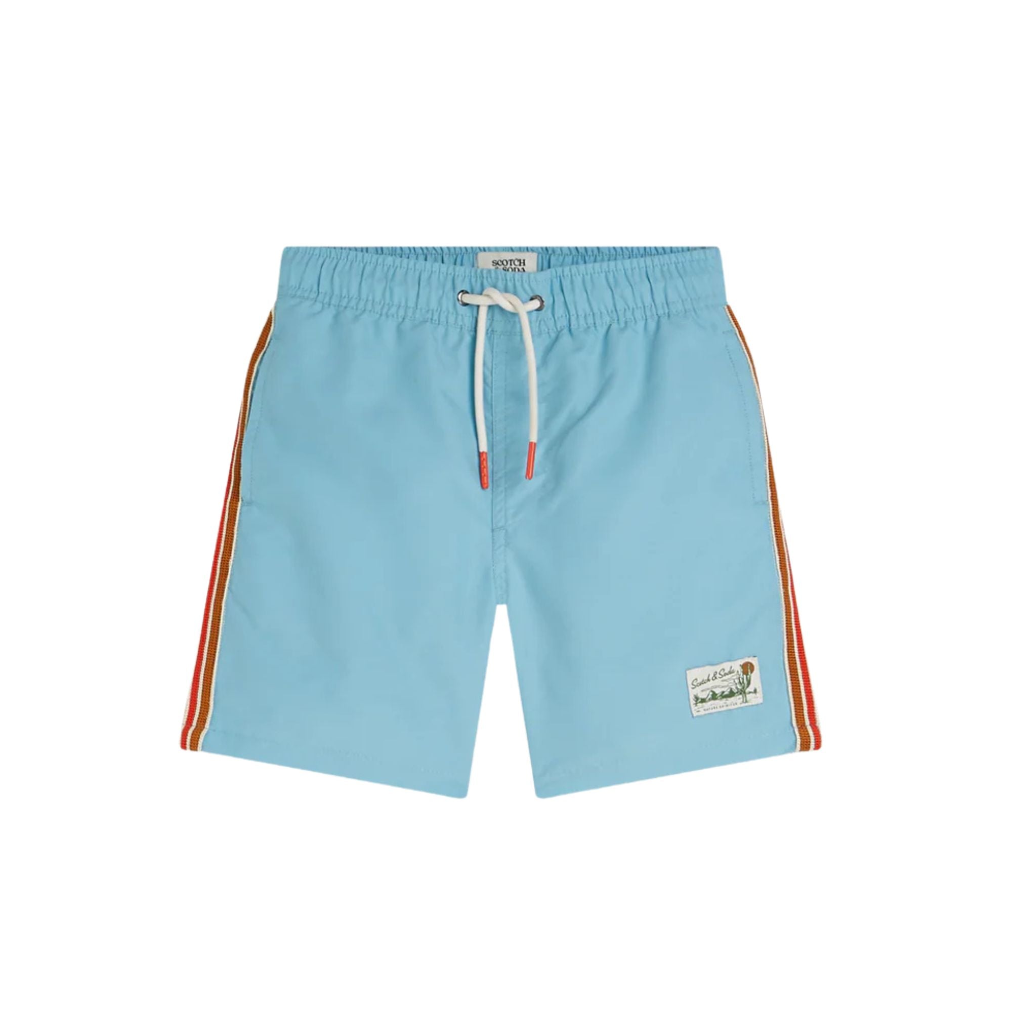 Mid-Length Swim Shorts | Suns Milky Blue