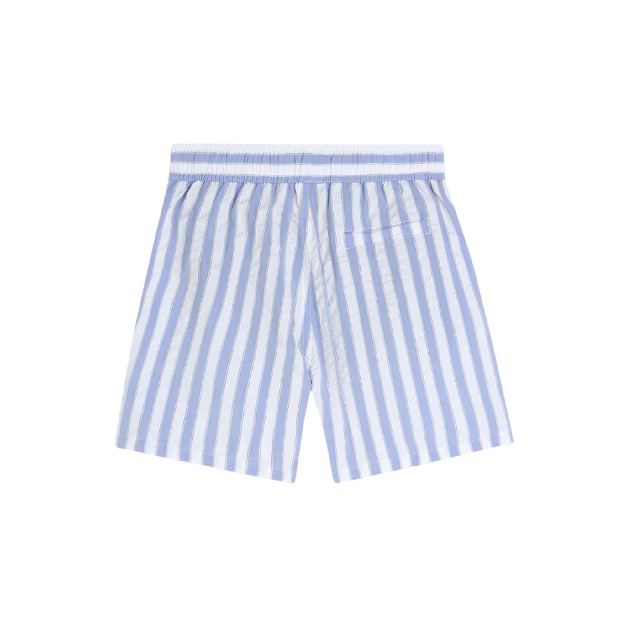 Striped Mid-Length Swim Shorts | Classic Stripe Infinity
