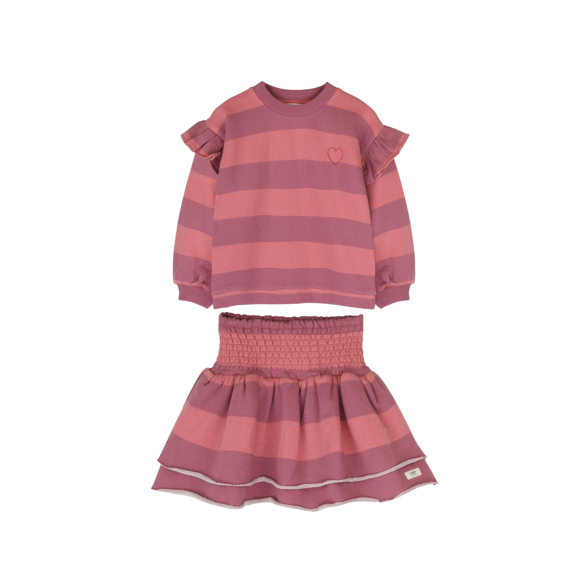Laella Sweater & Skirt Set | Rose Salmon