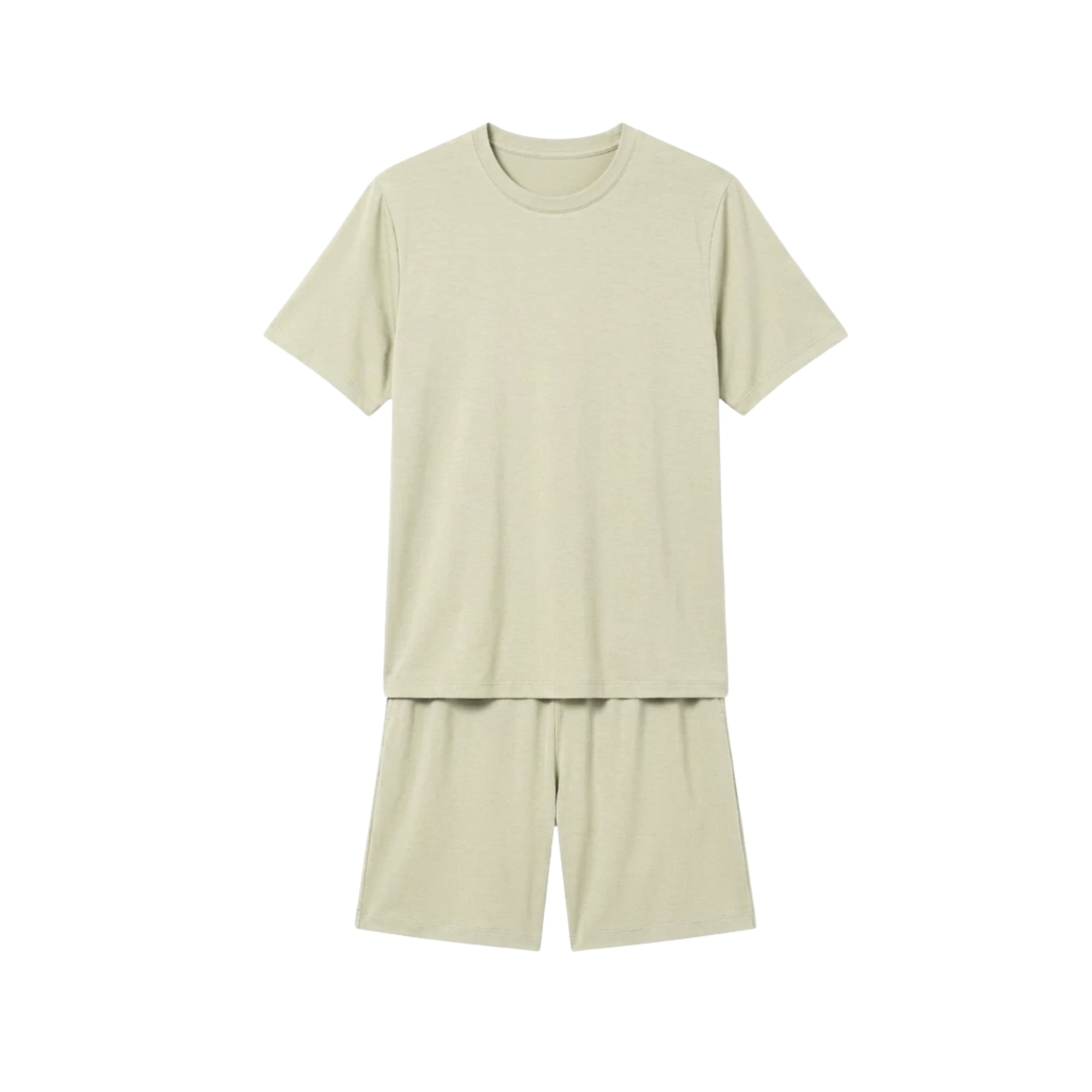 Mens Henry Short PJ Set | Sandstone