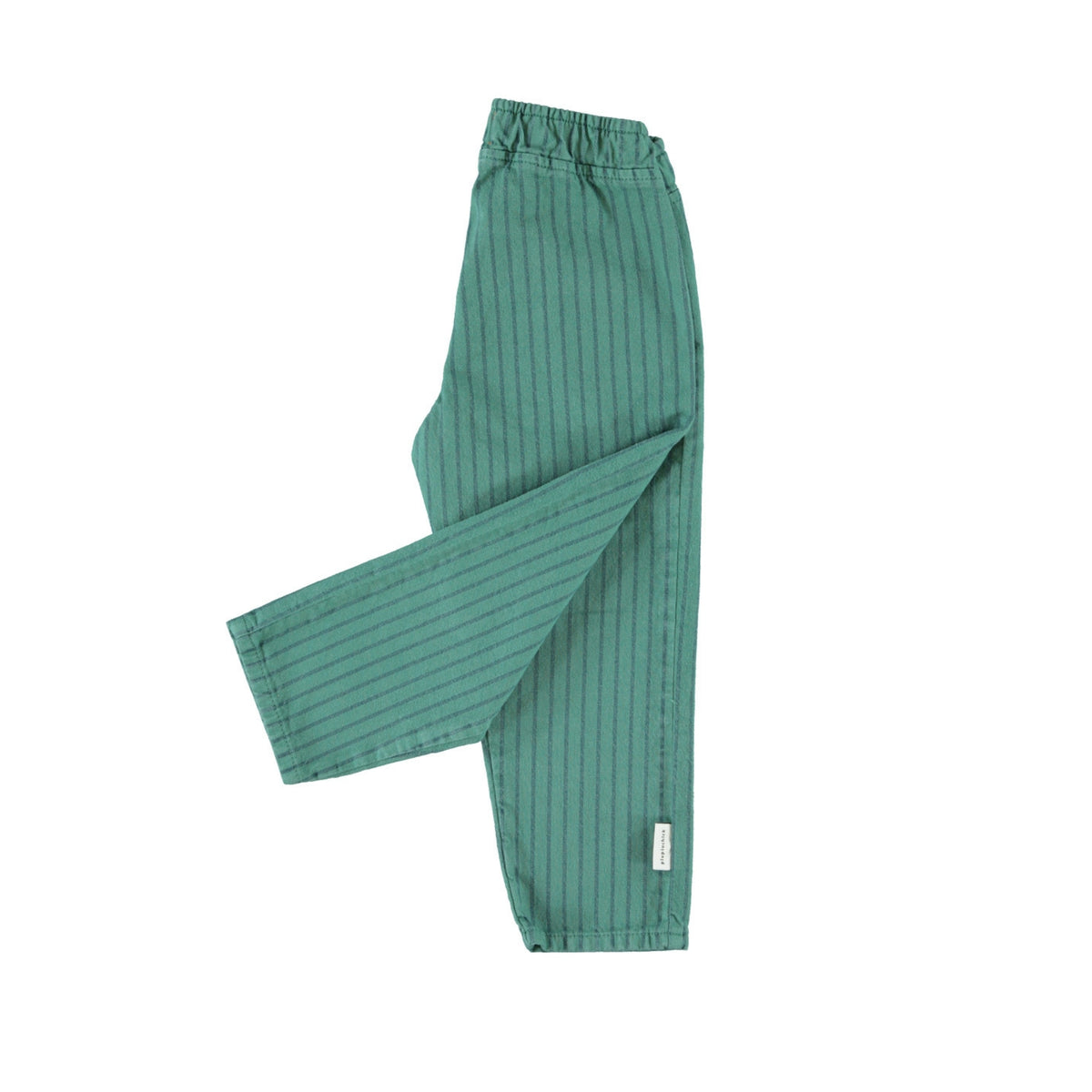 Trousers | Green with Black Stripes