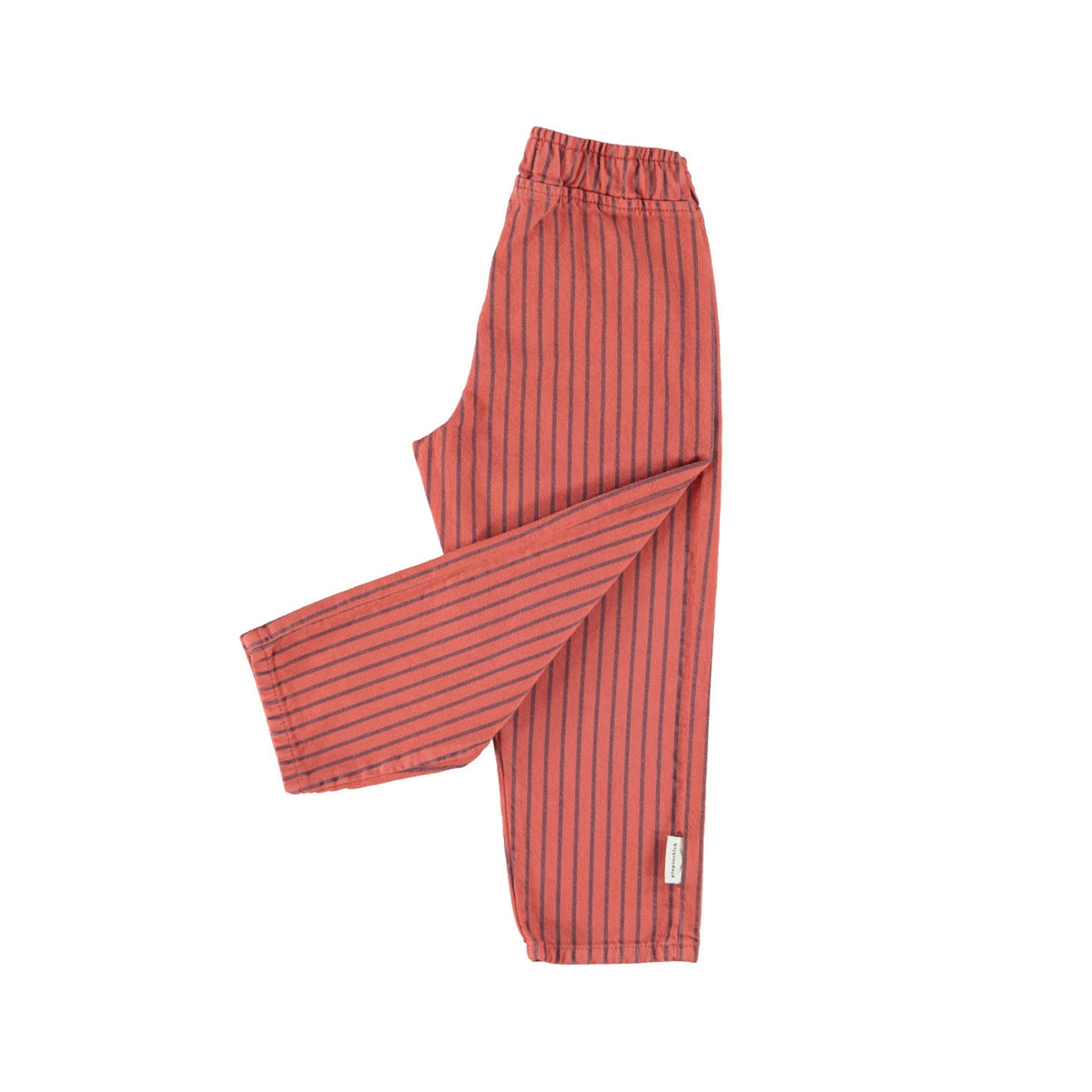Trousers | Bordeaux with Black Stripes