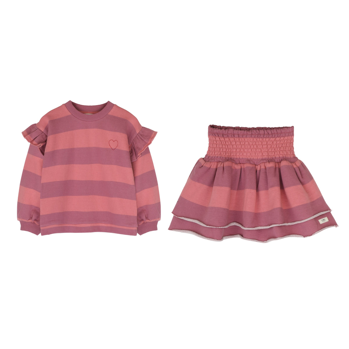 Laella Sweater & Skirt Set | Rose Salmon