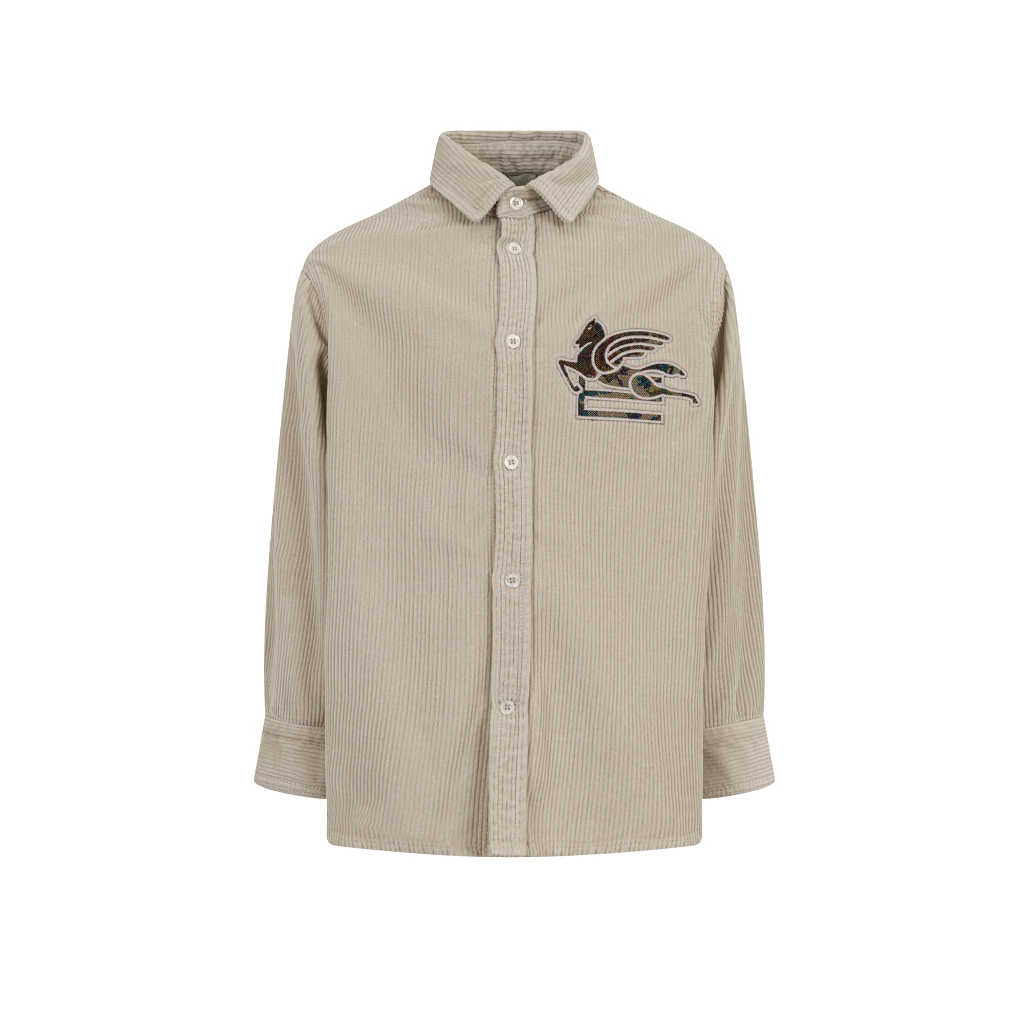 Corduroy Overshirt | Beige
