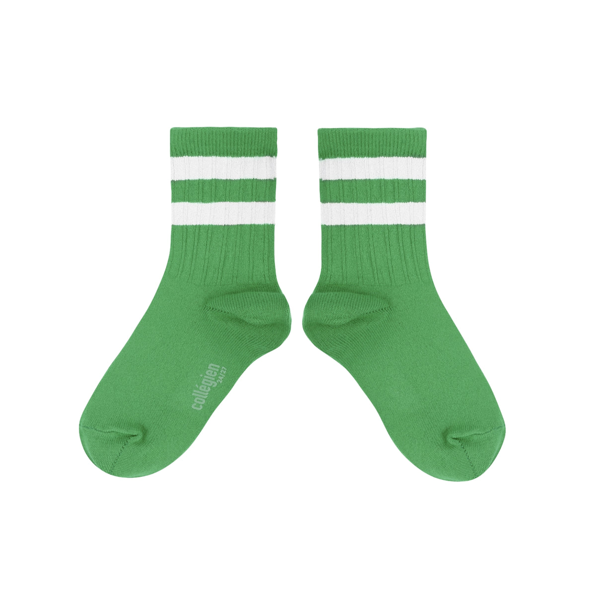 Nico Varsity Socks | Jade Green